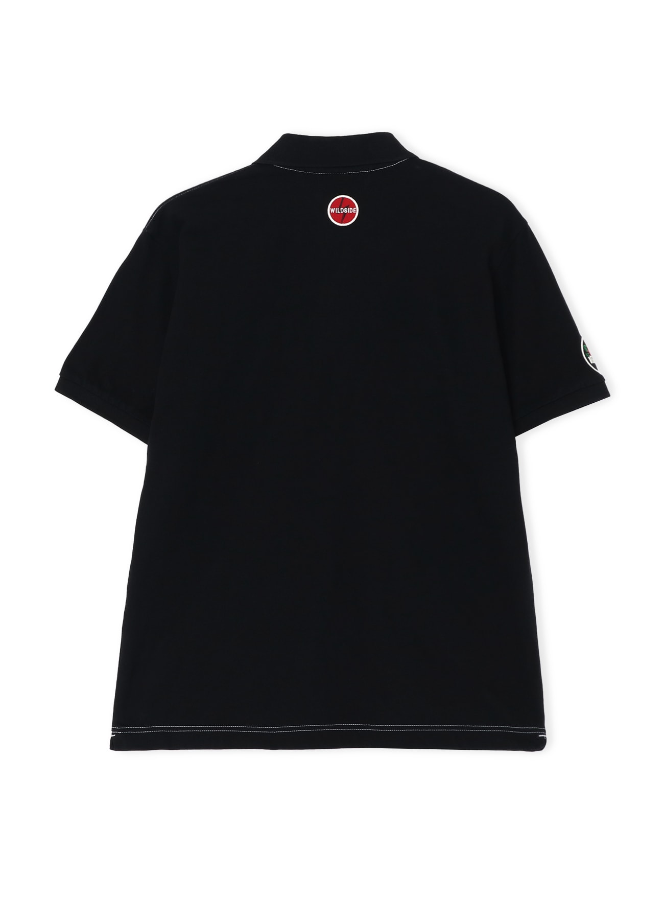 Patch Polo Shirt(Black)