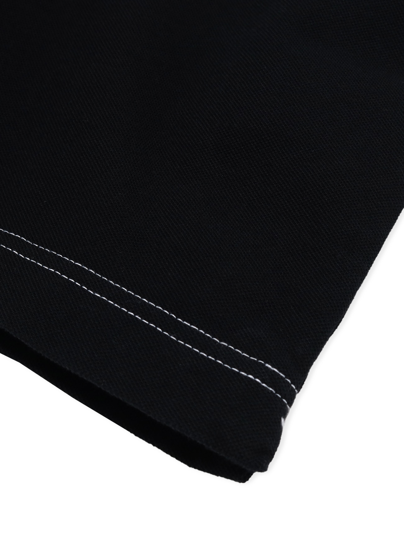 Patch Polo Shirt(Black)(M BLACK): YOHJI YAMAMOTO｜WILDSIDE YOHJI