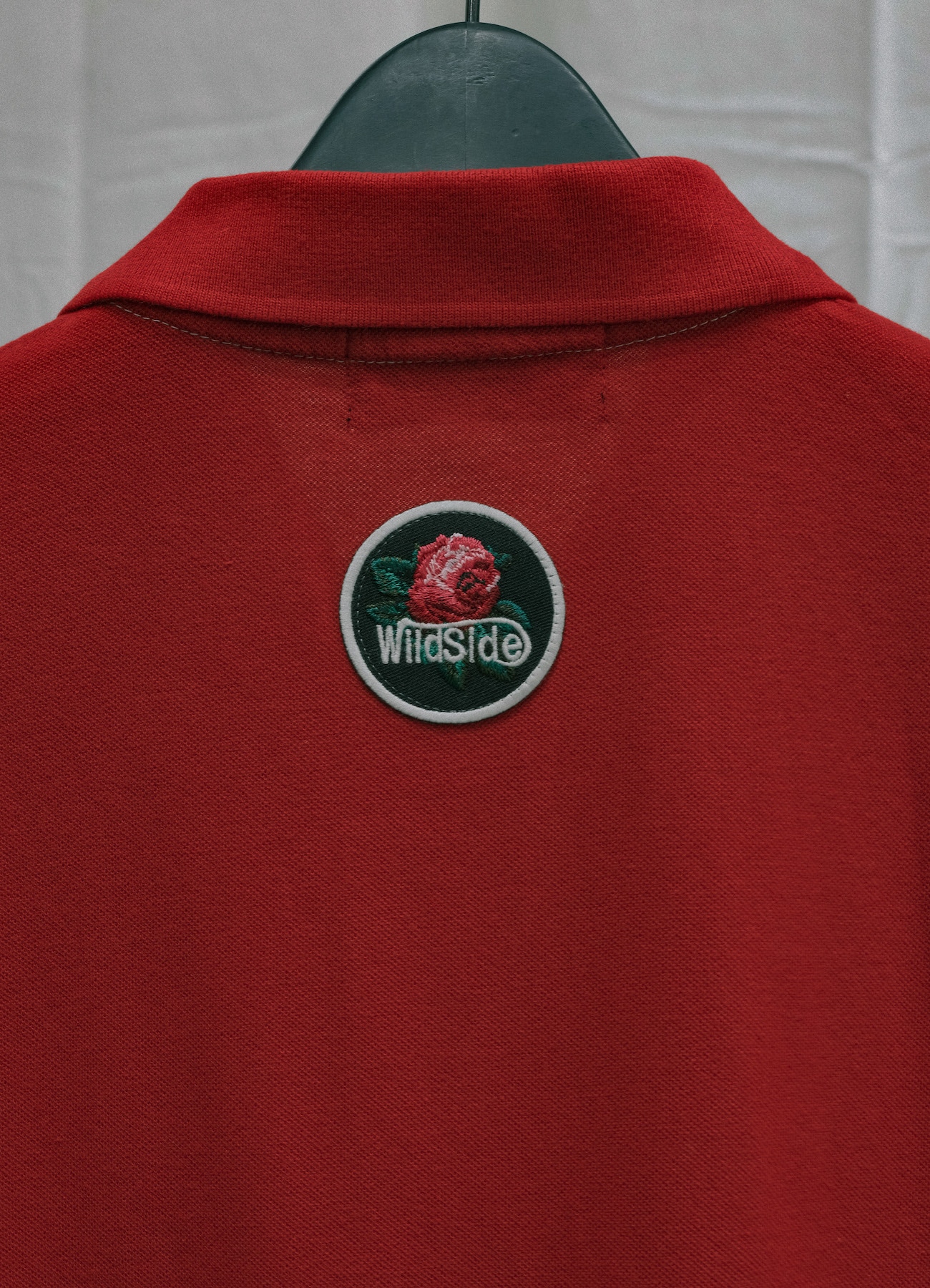 Patch Polo Shirt(Red)(M RED): YOHJI YAMAMOTO｜WILDSIDE YOHJI