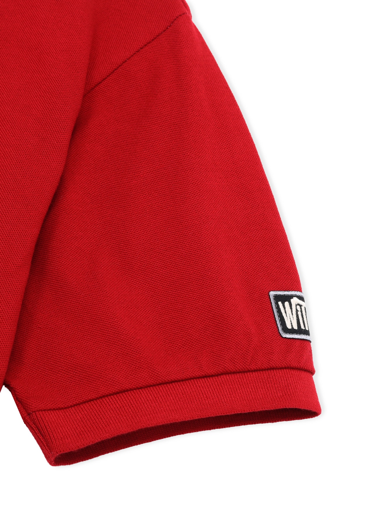 Patch Polo Shirt(Red)(M RED): YOHJI YAMAMOTO｜WILDSIDE YOHJI