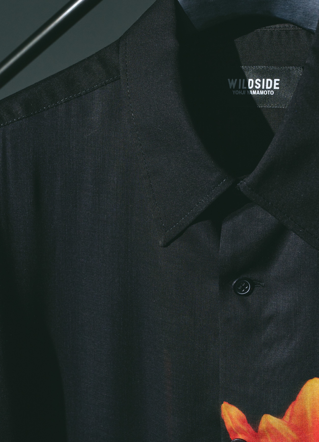 【2/11 12:00 release】Orange Dahlia Print Shirt_6