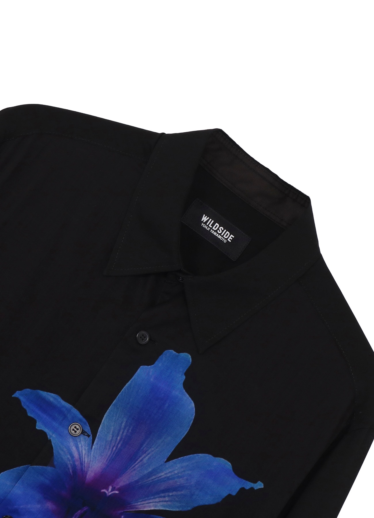 【2/11 12:00 release】Blue Lily Print Shirt_6