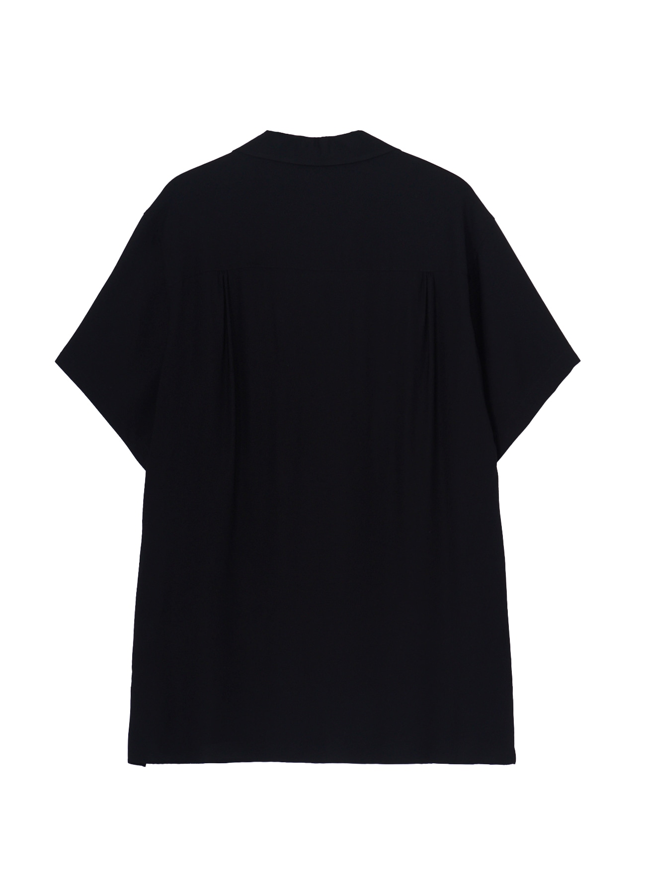 【6/17 12:00 release】Tulip Embroidery Open Collar Short Sleeve Shirt_2