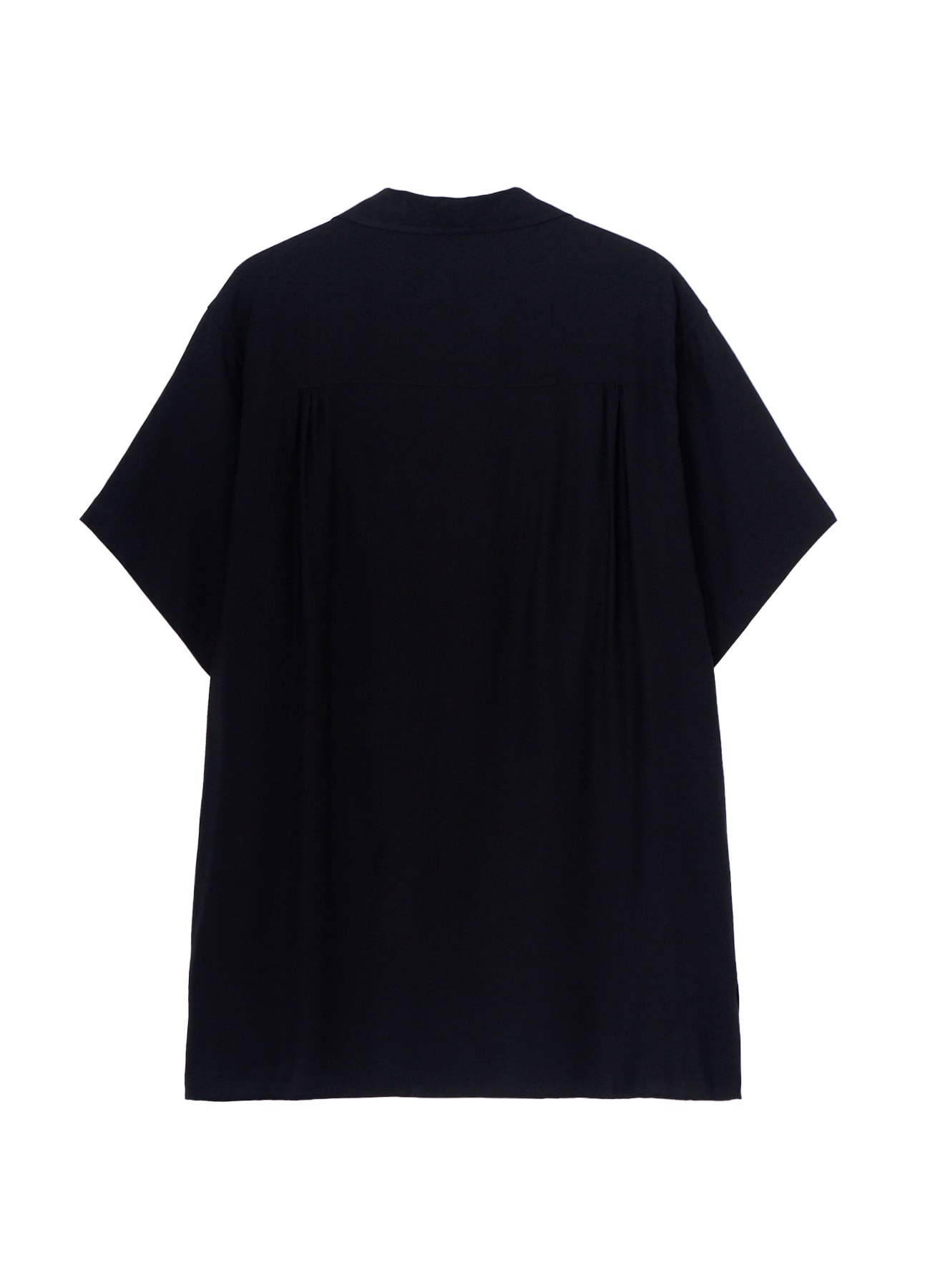 【6/17 12:00 release】Flower Embroidery Open Collar Short Sleeve Shirt_2