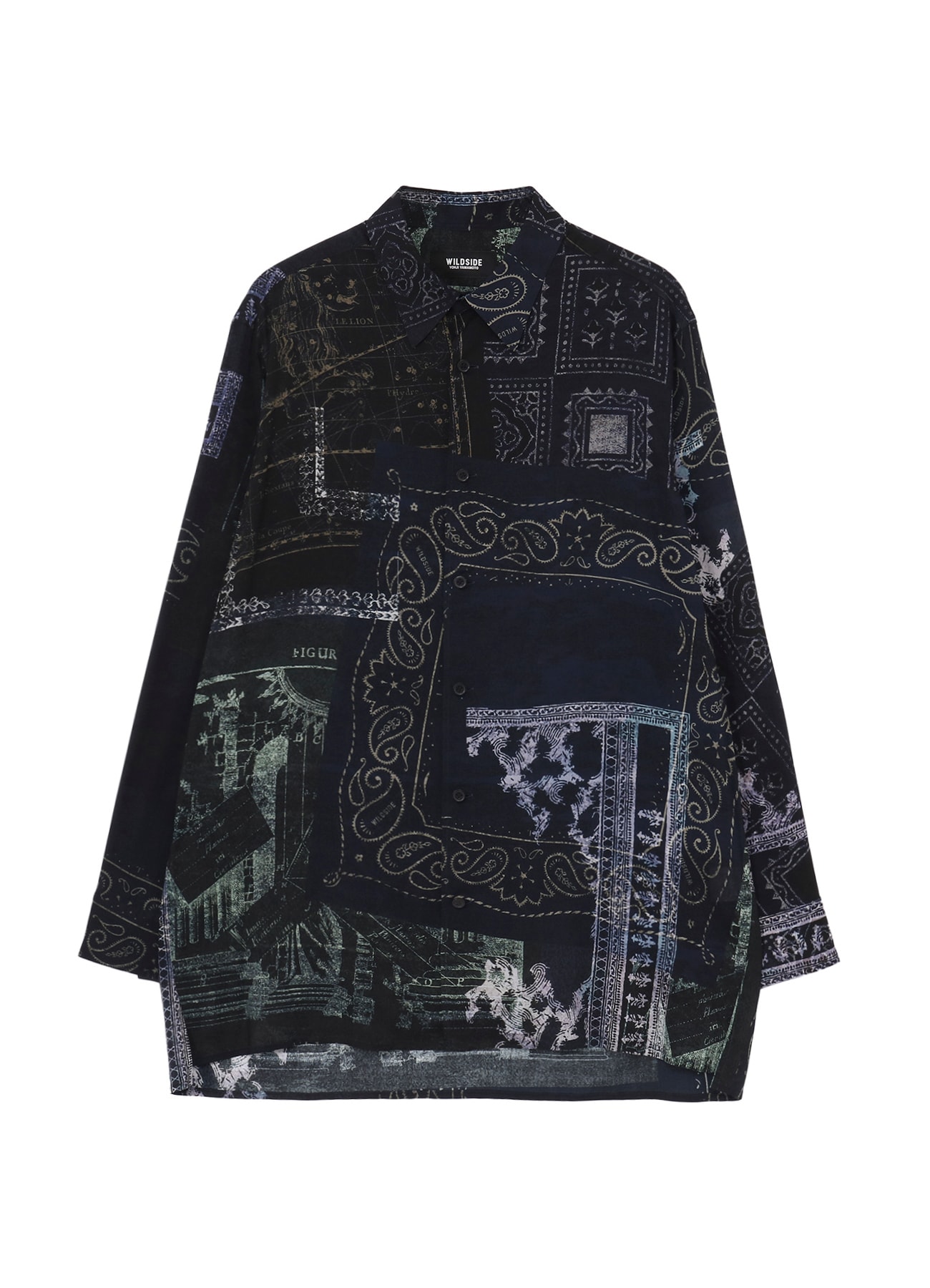 【3/11 12:00 release】Paisley Pattern Shirt_1