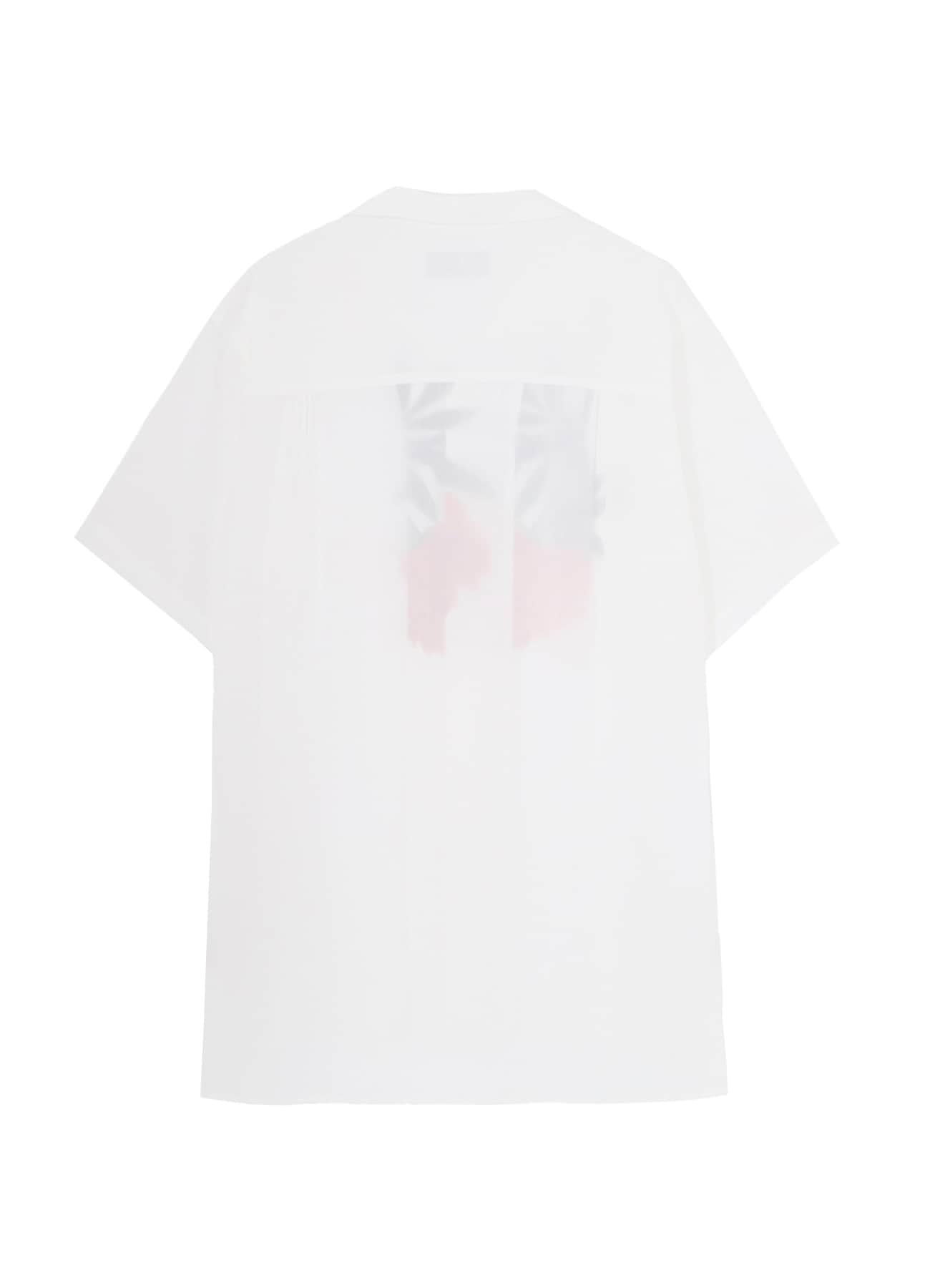 【7/8 12:00 発売】Red Peony Print Open Collar Short Sleeve Shirt_2
