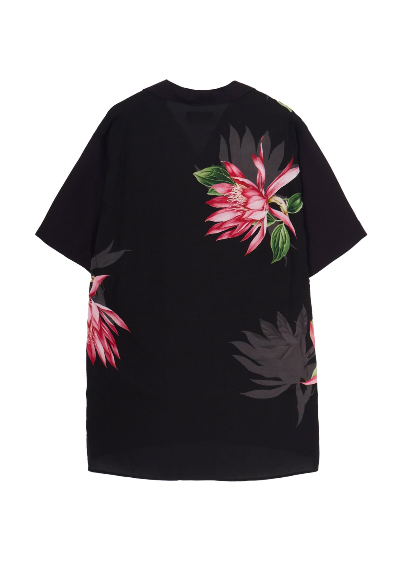 【7/15 12:00 発売】Pink Cactus Print Open Collar Short Sleeve Shirt_2