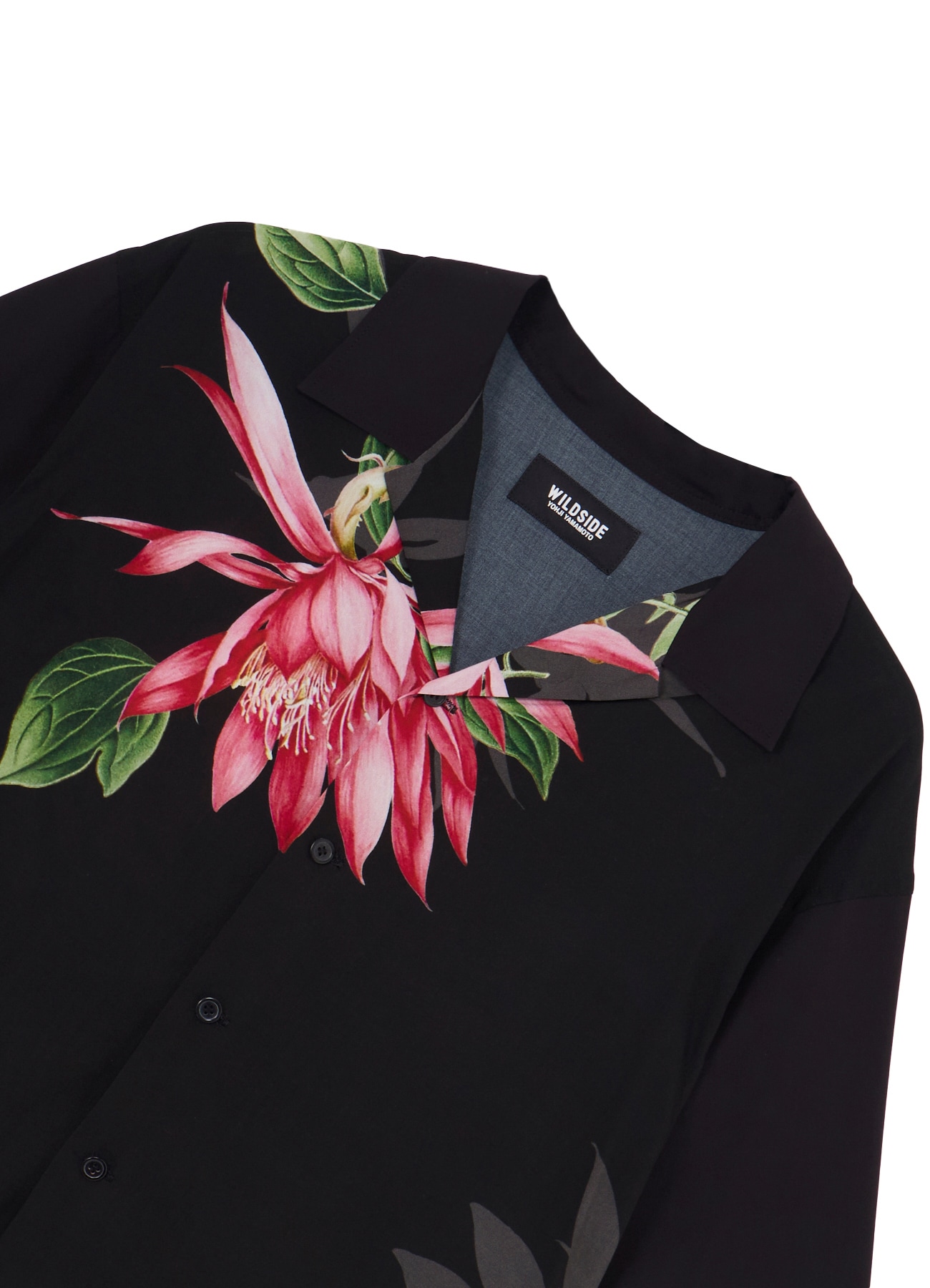 【7/15 12:00 発売】Pink Cactus Print Open Collar Short Sleeve Shirt_3