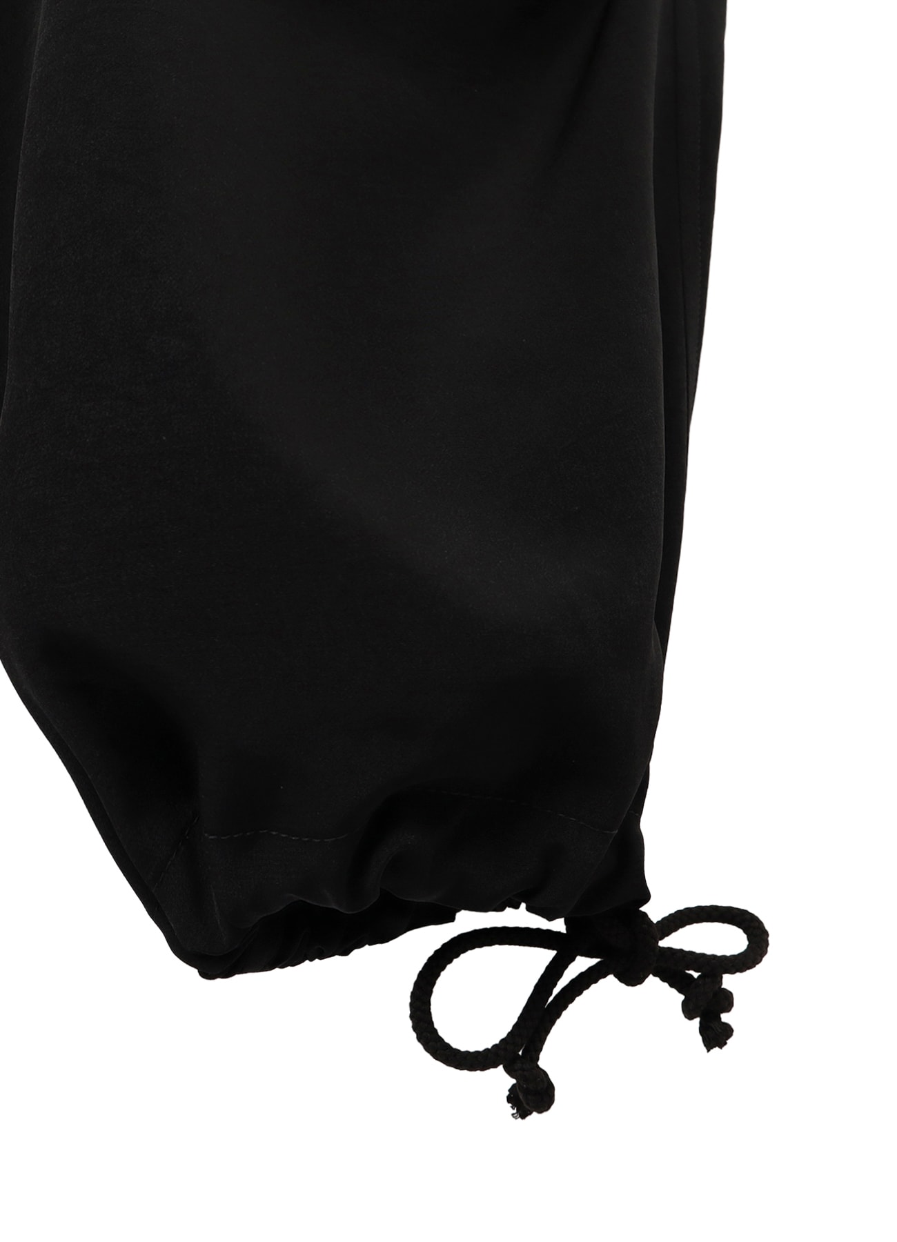 【5/13 12:00 release】Ta/Pe Crepe de Chine Cargo Pants All Black_9