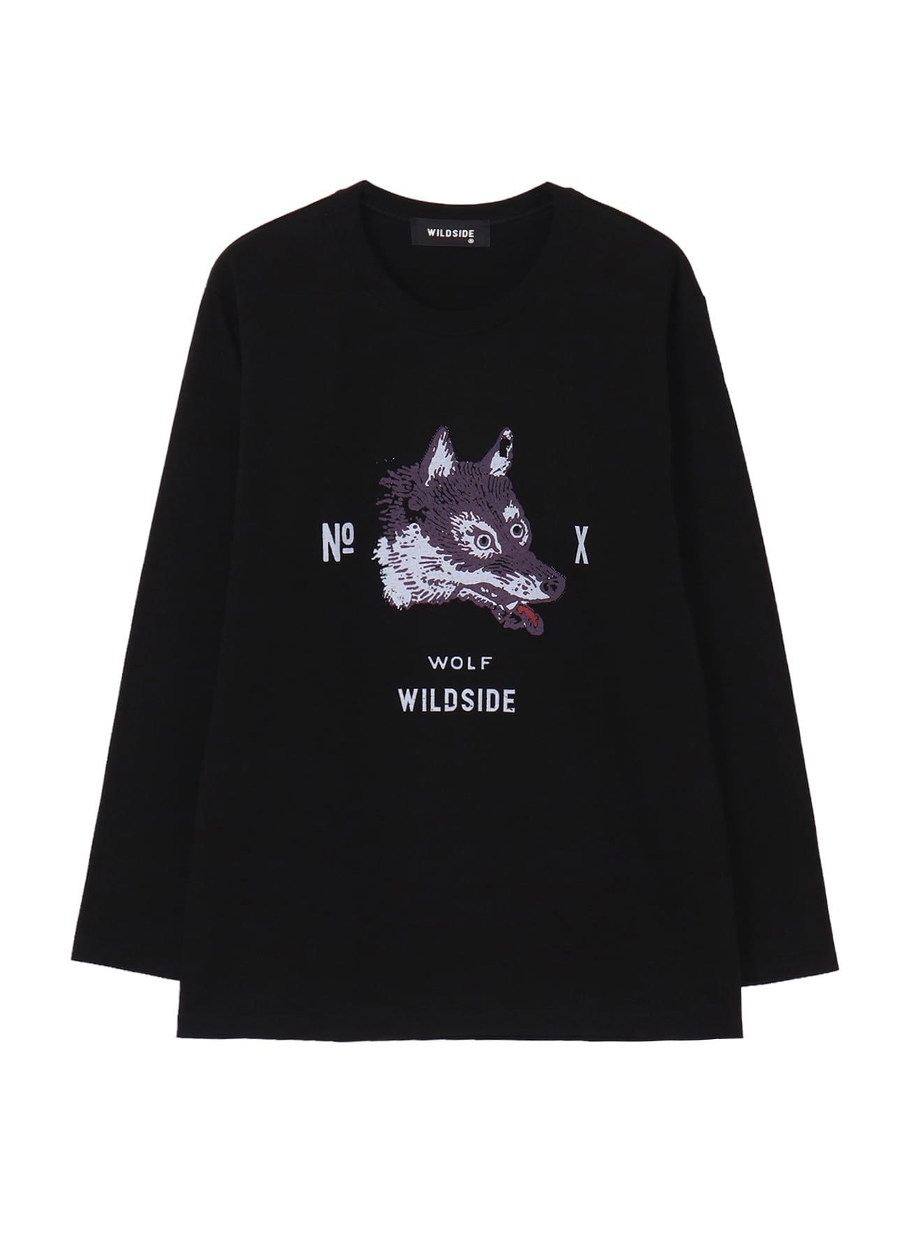 【1/21 12:00 release】Wolf Print Long Sleeve T-shirt_1
