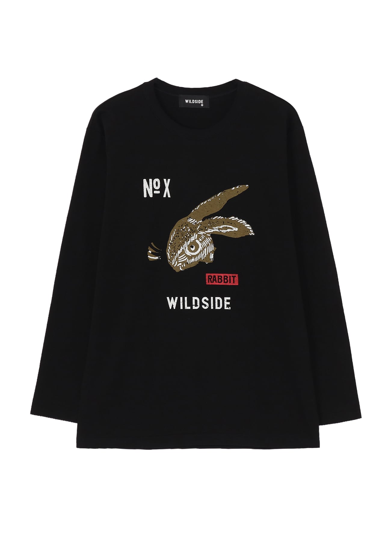【1/21 12:00 release】Rabbit Print Long Sleeve T-shirt_1