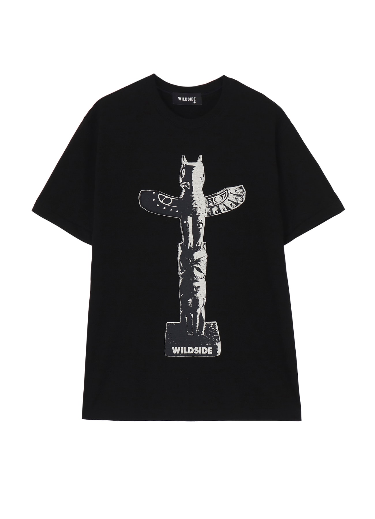 【4/1 12:00 release】Totem Pole T-shirt (Monochrome)_1