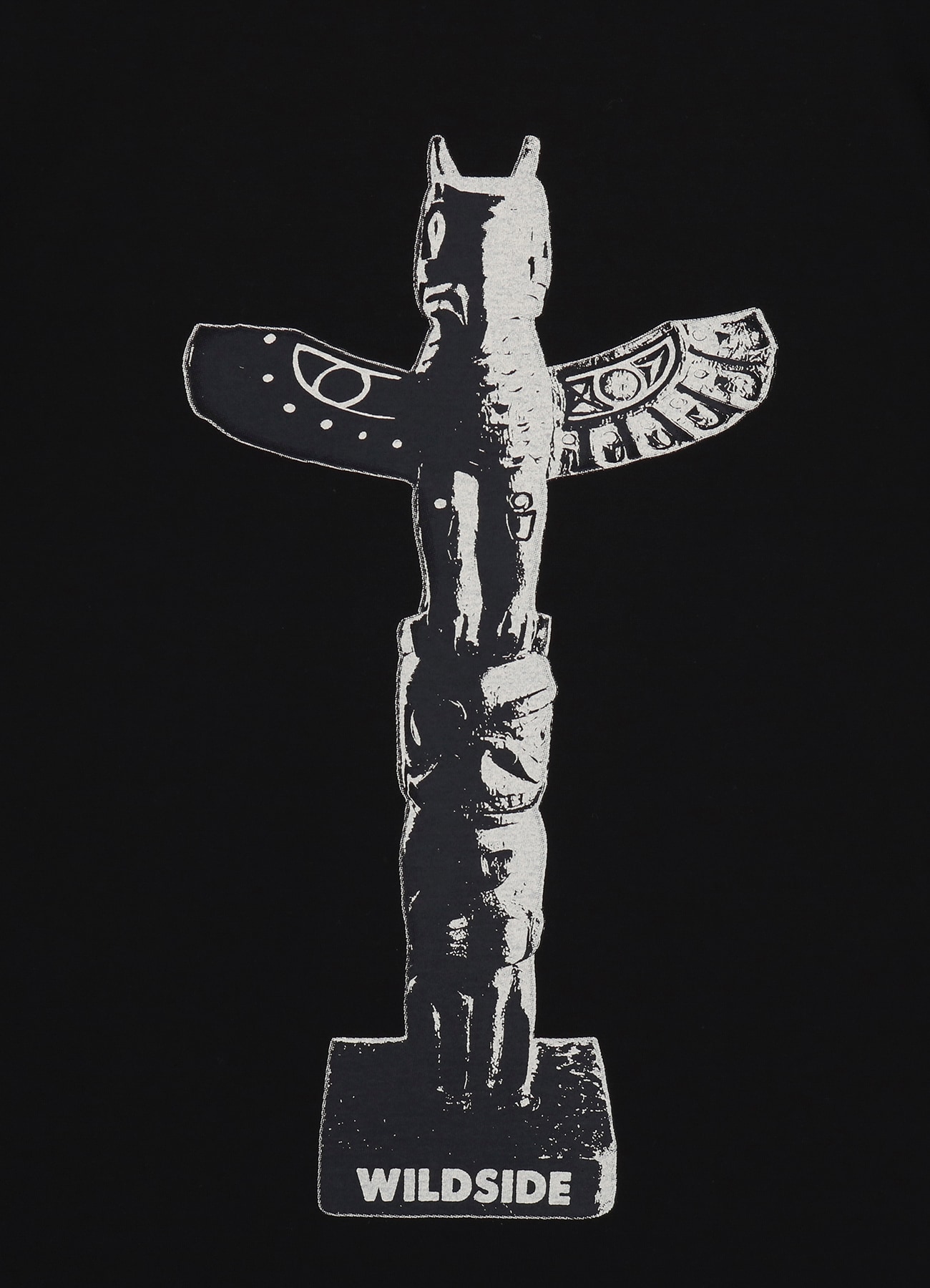 【4/1 12:00 release】Totem Pole T-shirt (Monochrome)_6