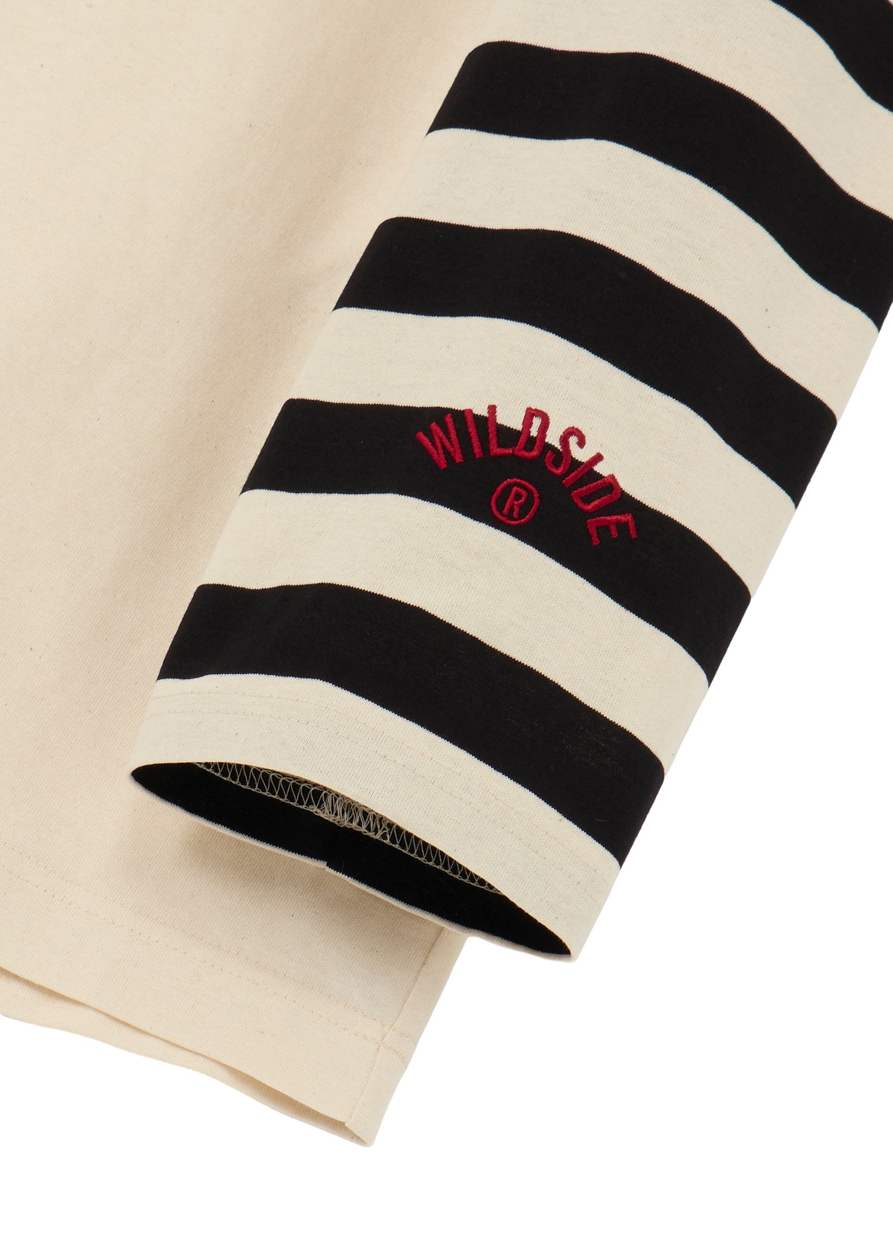 【9/30 12:00 発売】Stripe Long Sleeve T-Shirt (White)_4
