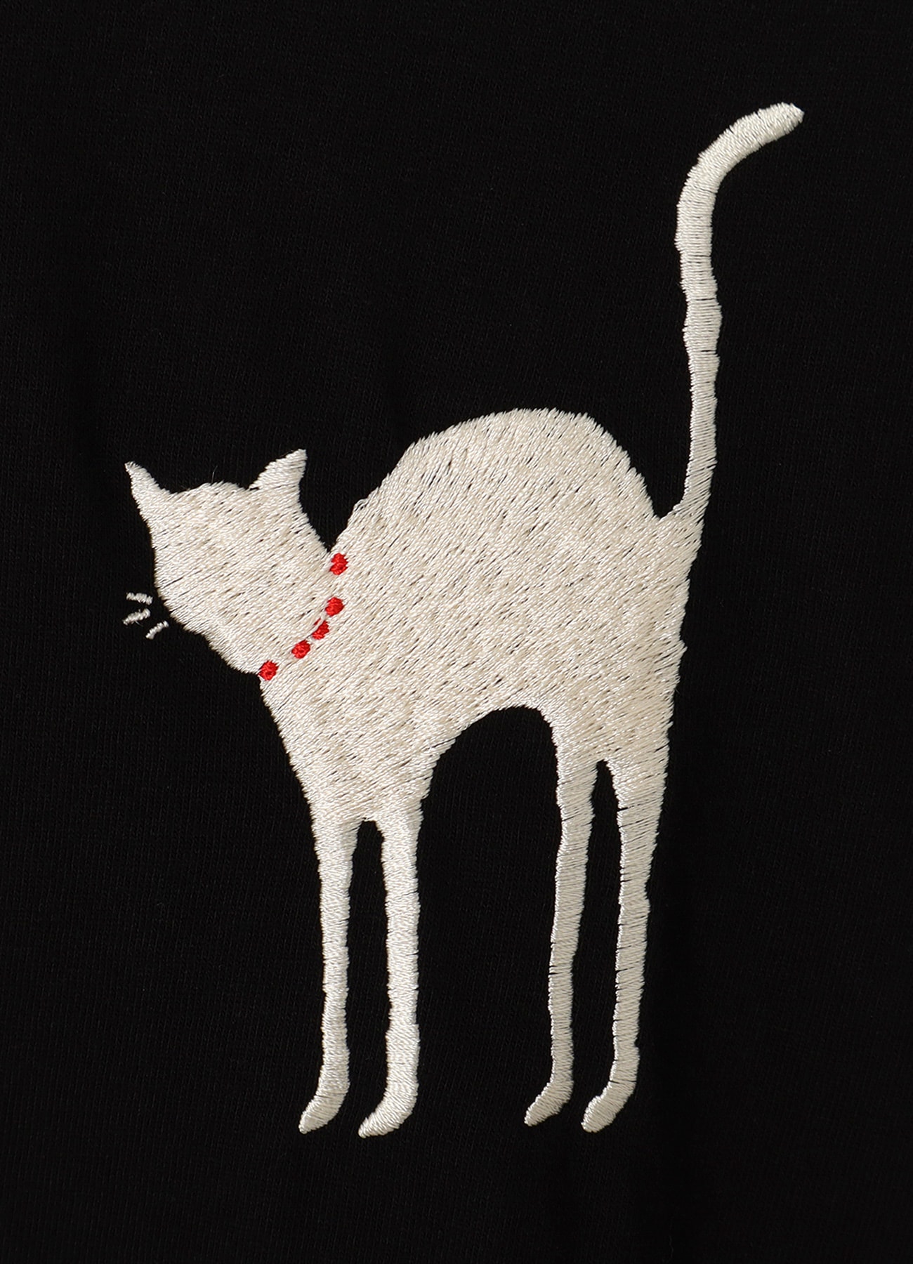【6/10 12:00 release】Cat Shadow Graphic Embroidery Long Sleeve T-Shirt_6