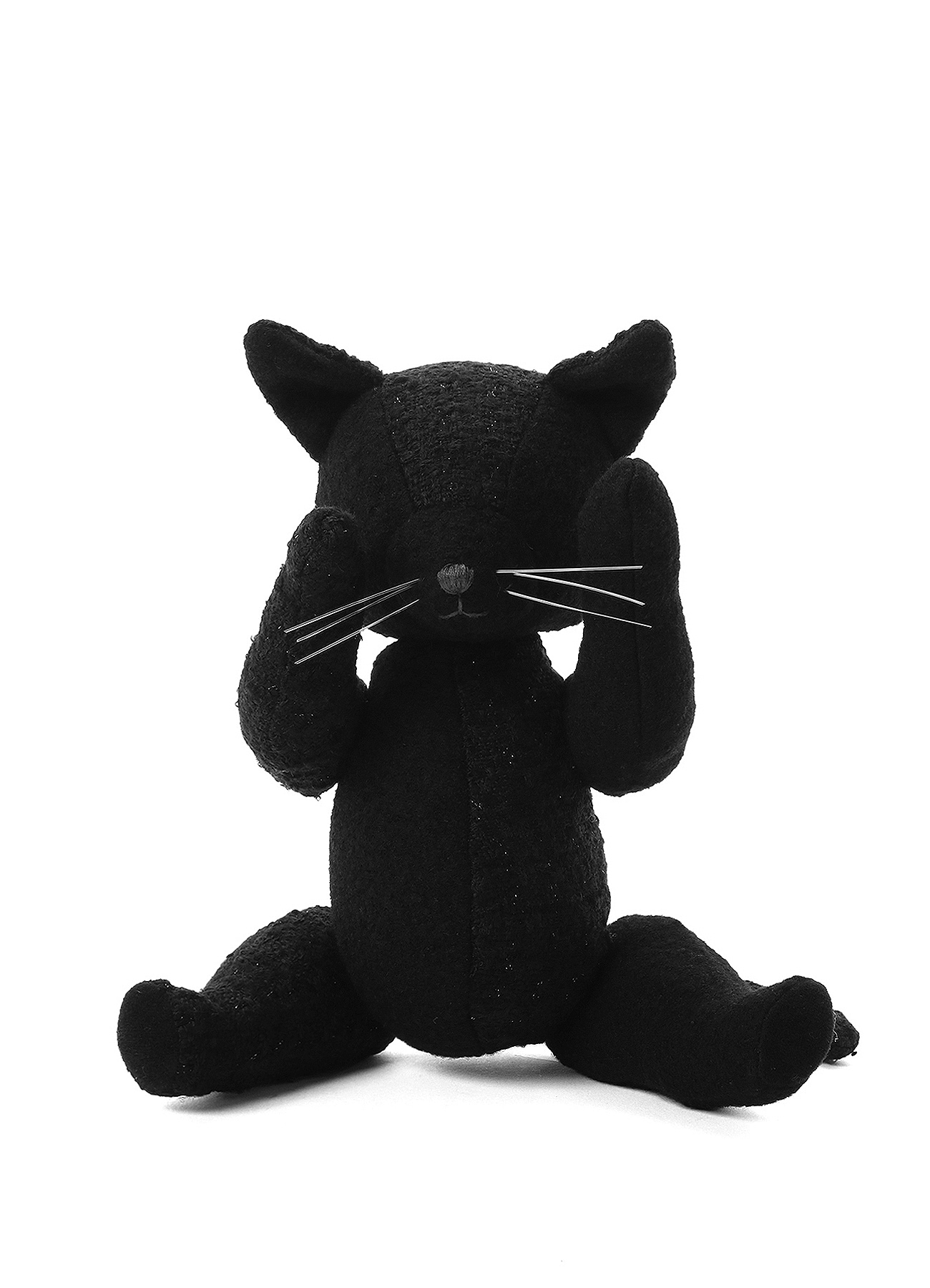 【4/1 12:00 release】Black Cat Stuffed Toy_2