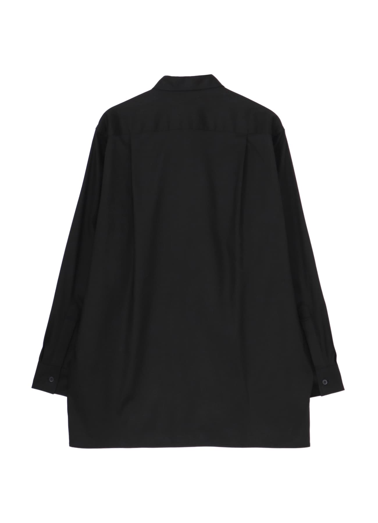 T/R Twill Floral Thread-Drop Embroidered Shirt_2