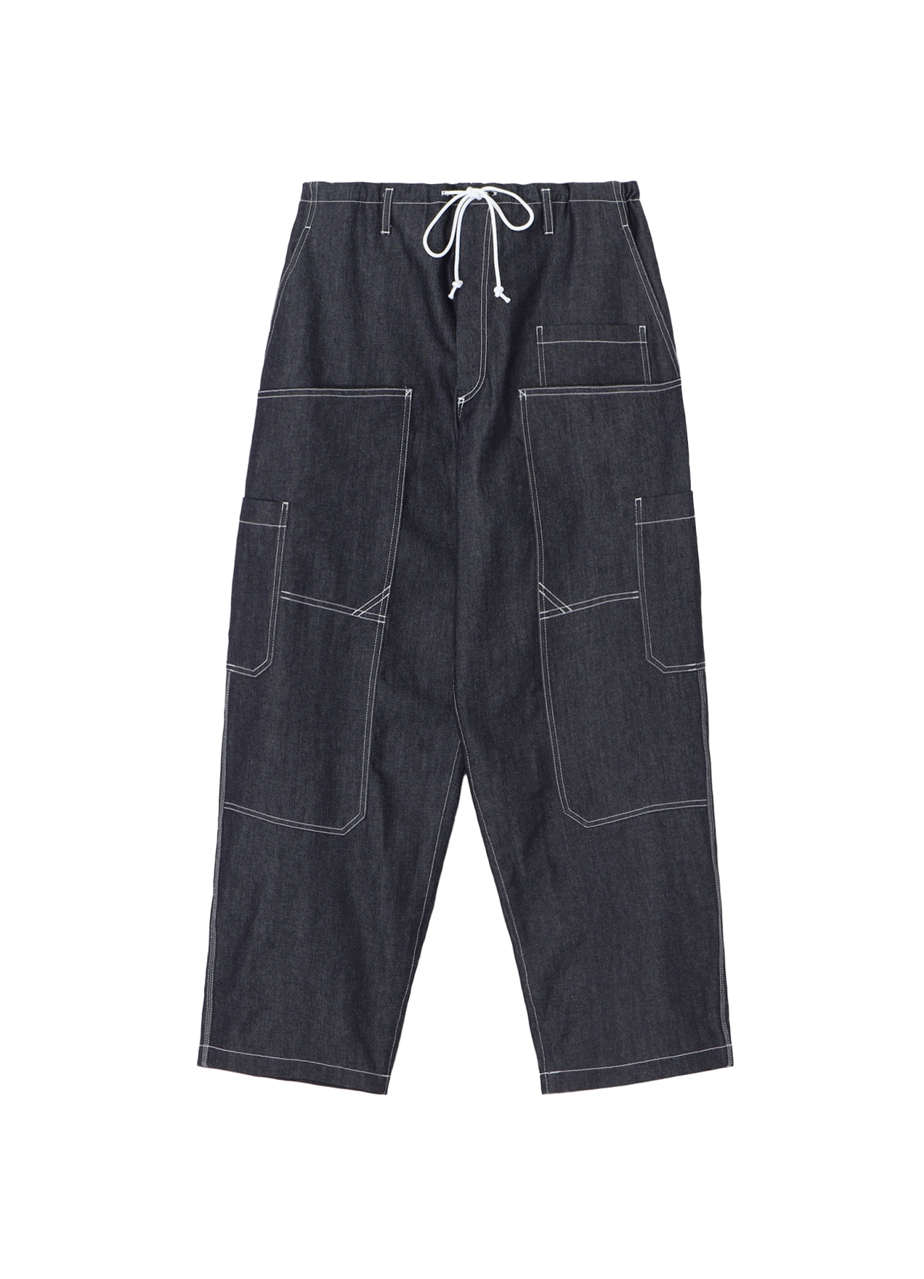 10oz Denim Multi Pocket Draw String Pants