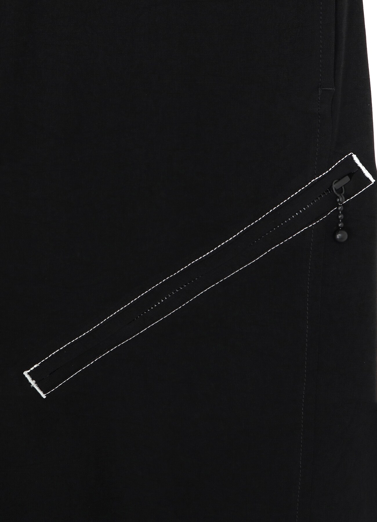 Ta/Pe Crepe de Chine Zipper Pants_6