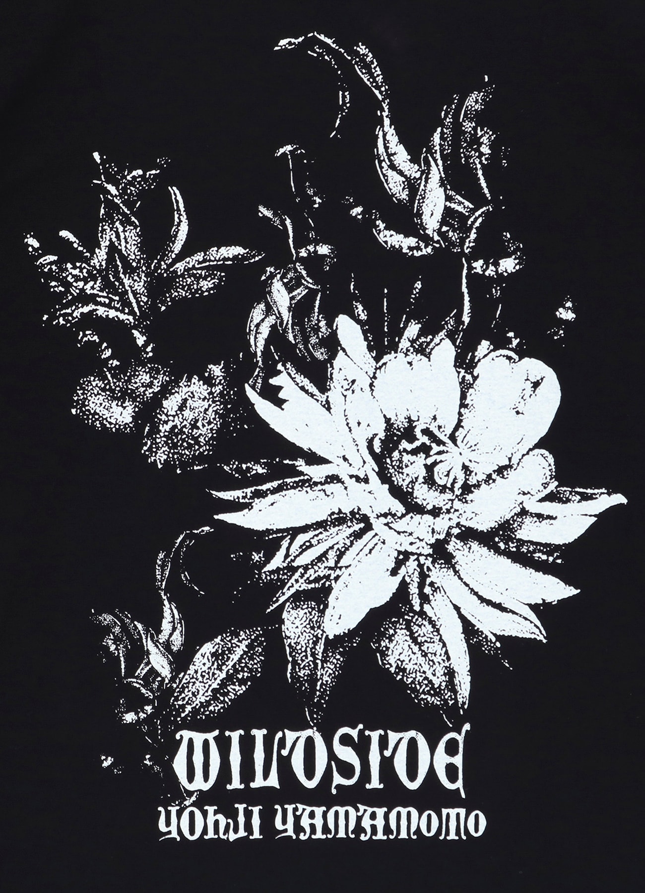どうも Leopard T-shirt(M Black): YOHJI YAMAMOTO｜WILDSIDE YOHJI