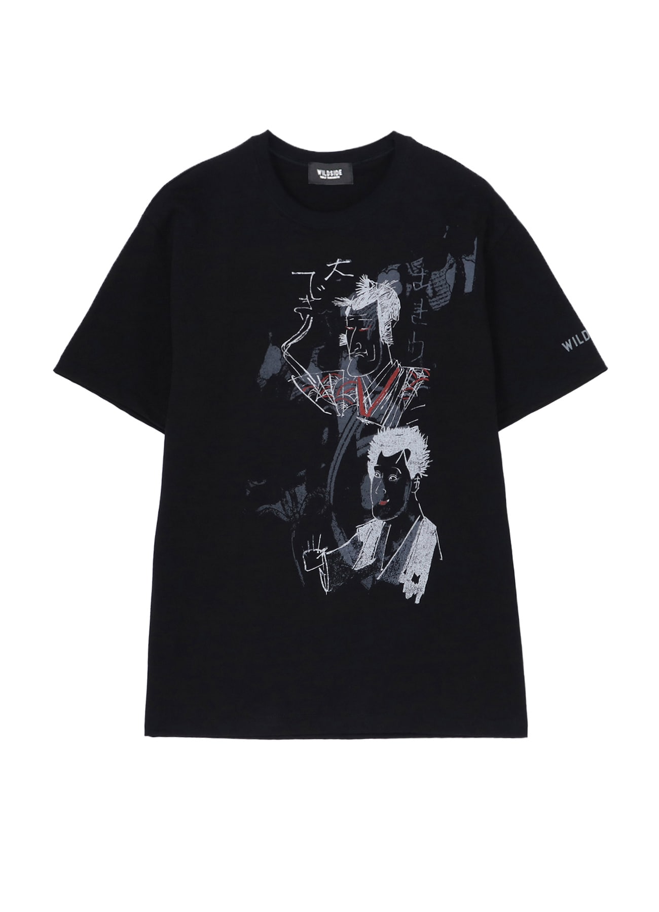 Nihonga T-shirt(M Black): YOHJI YAMAMOTO｜WILDSIDE YOHJI