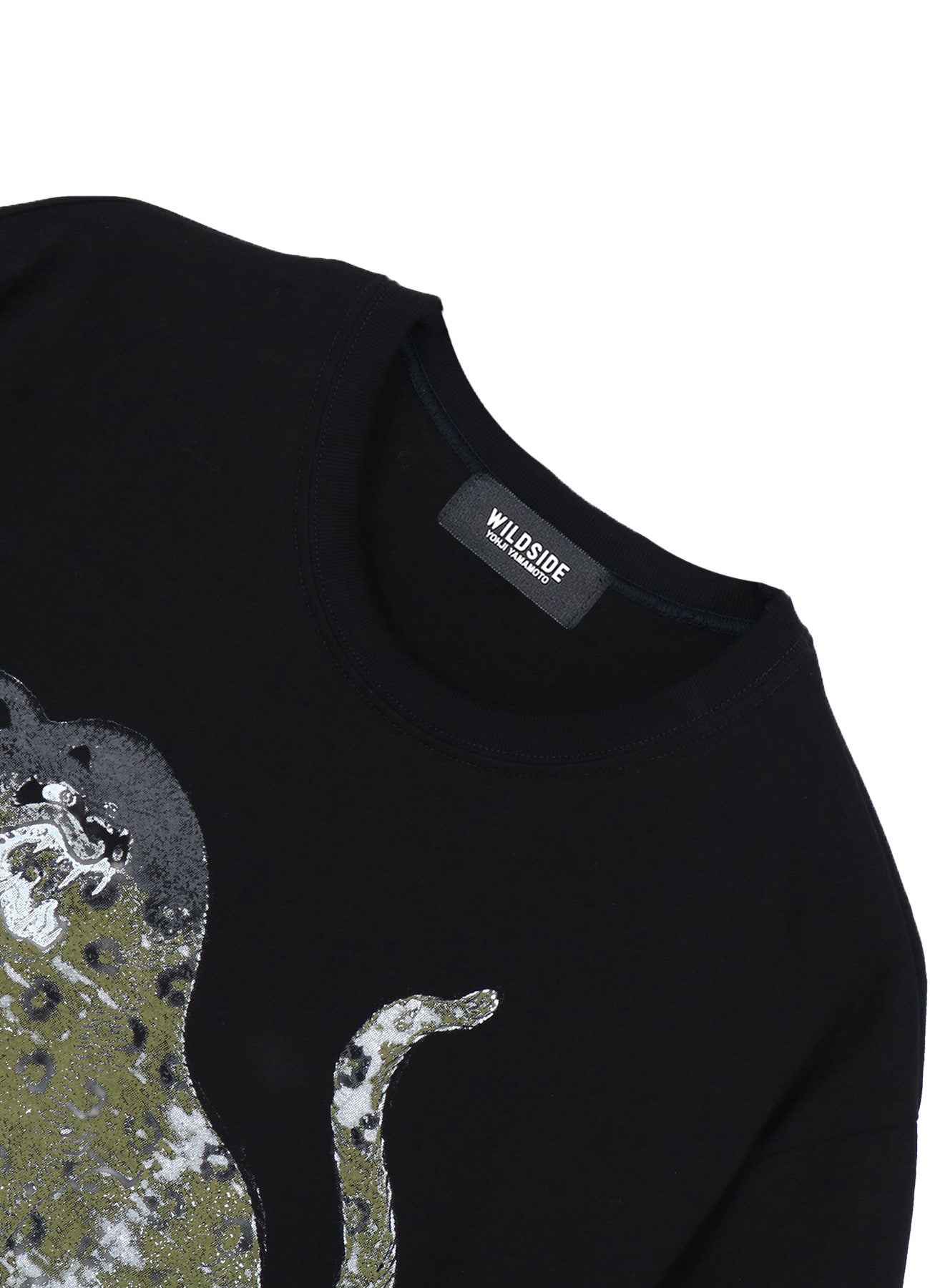 Leopard T-shirt(M Black): YOHJI YAMAMOTO｜WILDSIDE YOHJI