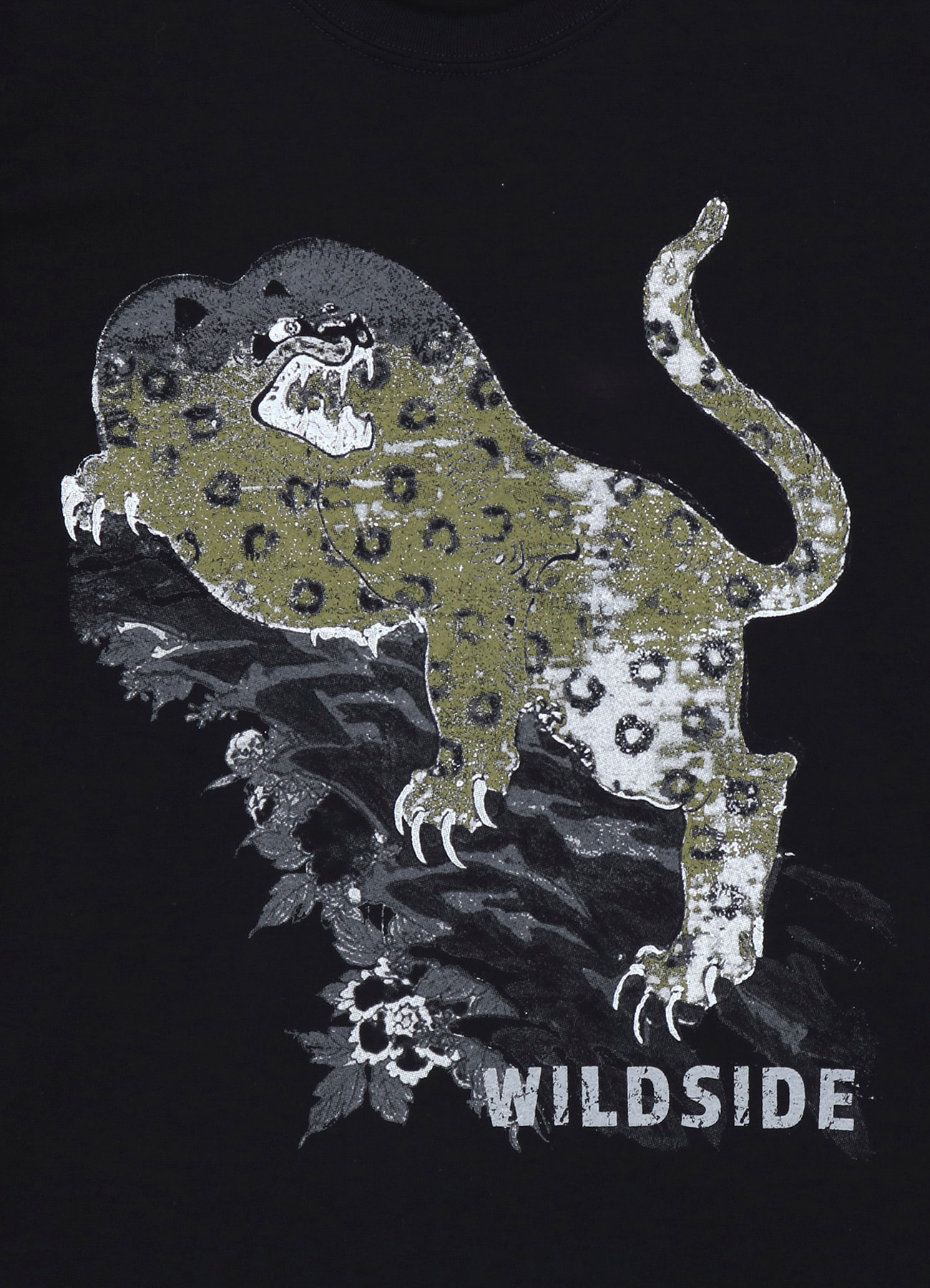 Leopard T-shirt(M Black): YOHJI YAMAMOTO｜WILDSIDE YOHJI