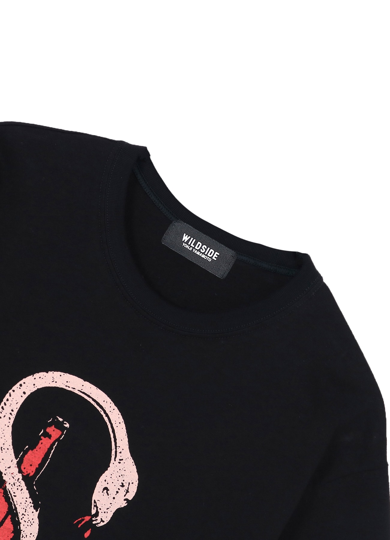 Snake T-shirt(M Black): YOHJI YAMAMOTO｜WILDSIDE YOHJI