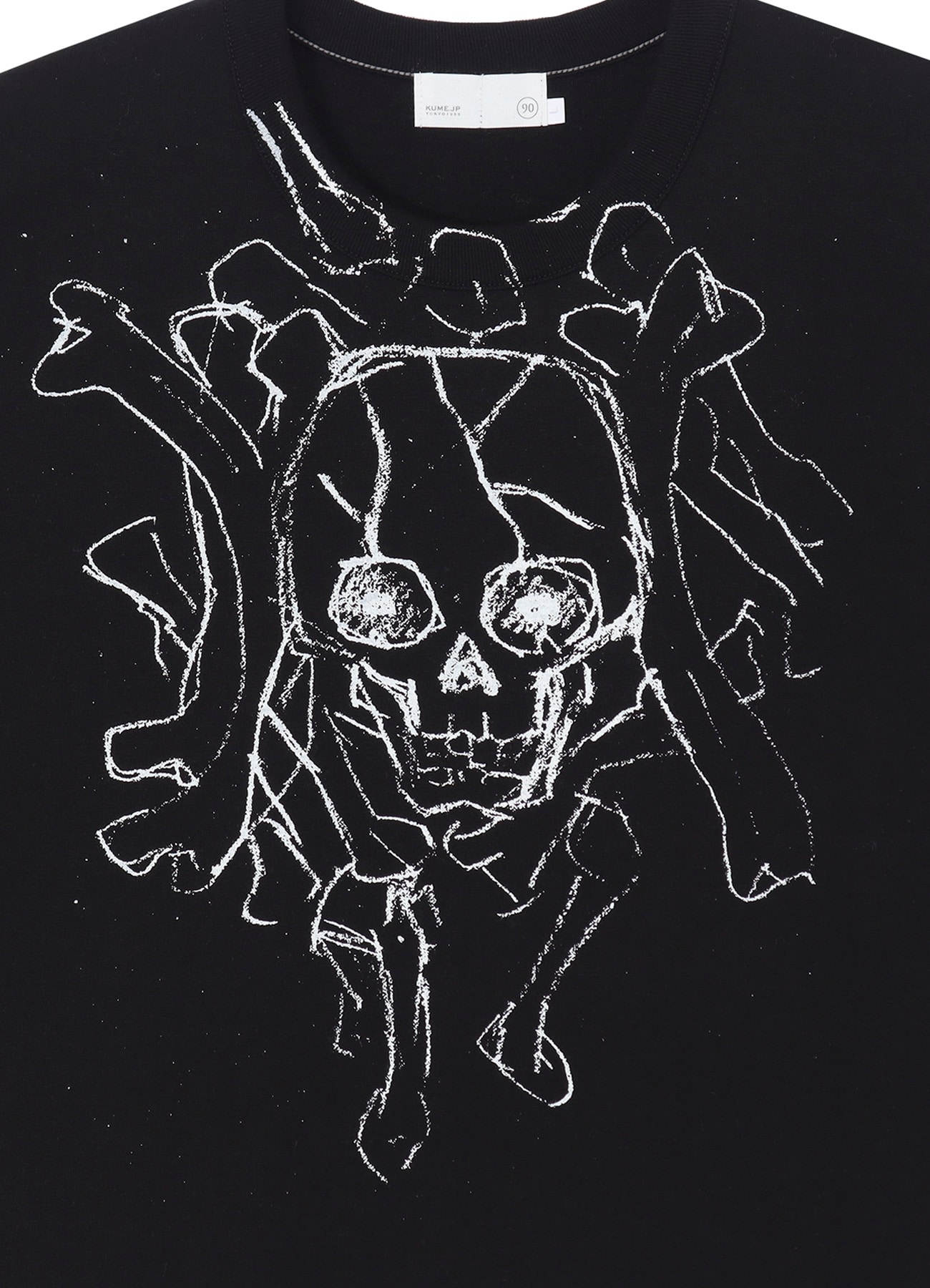 【12/3 12:00 release】WILDSIDE×KUME 90th Skull Heavy Weight T-shirt_6