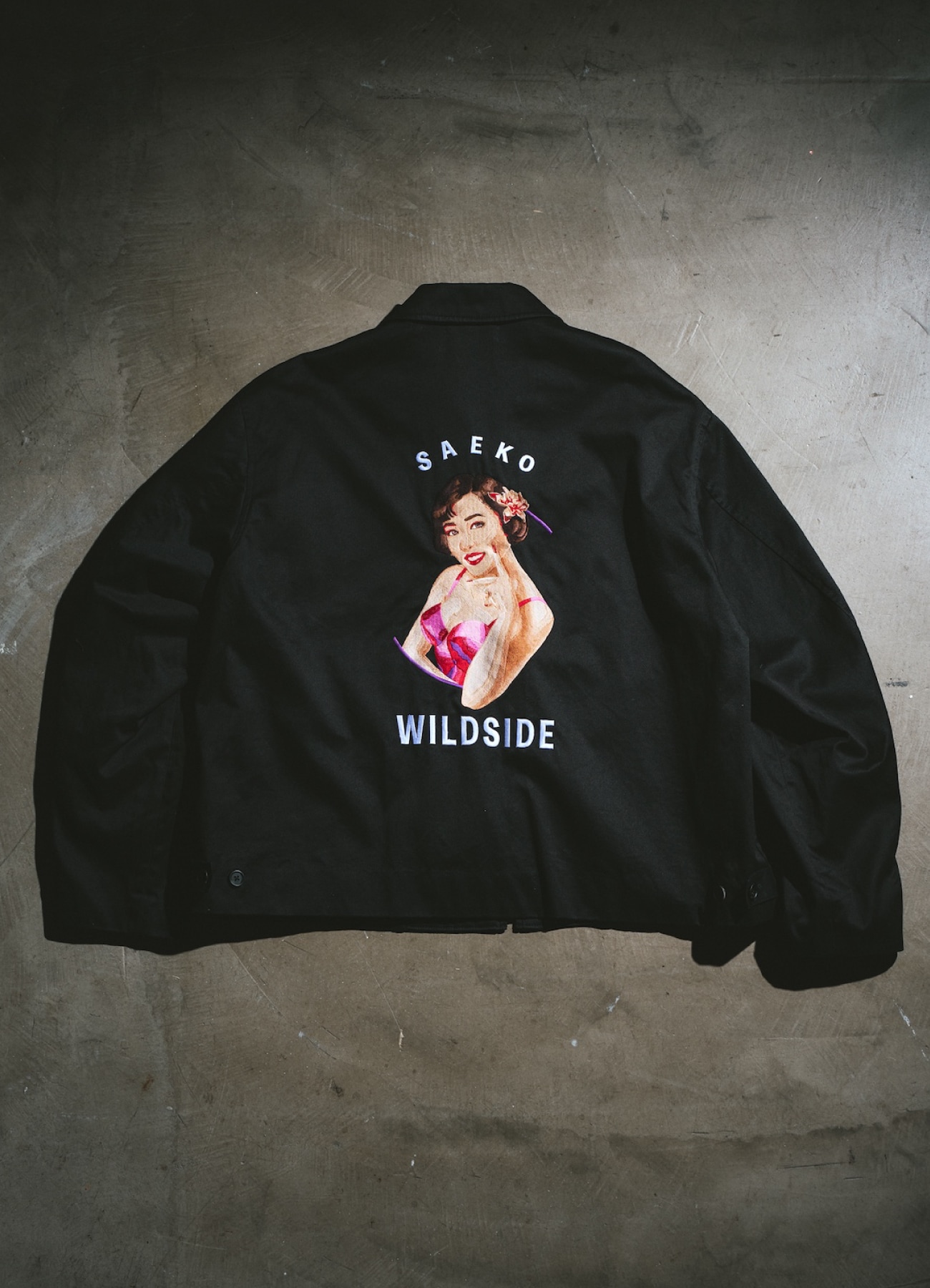 SAEKO TSUEMURA Cotton Chino Blouson