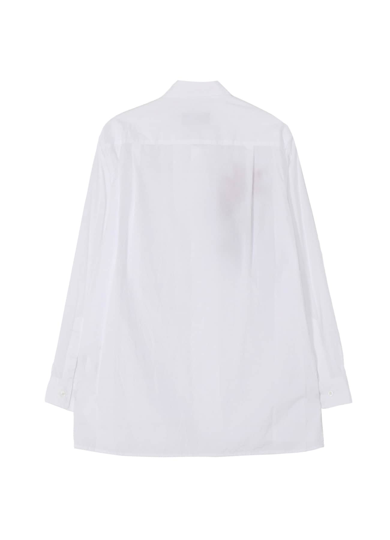 Flower Embroidery Shirt(M White): YOHJI YAMAMOTO｜WILDSIDE YOHJI YAMAMOTO （ワイルドサイド）【公式通販】