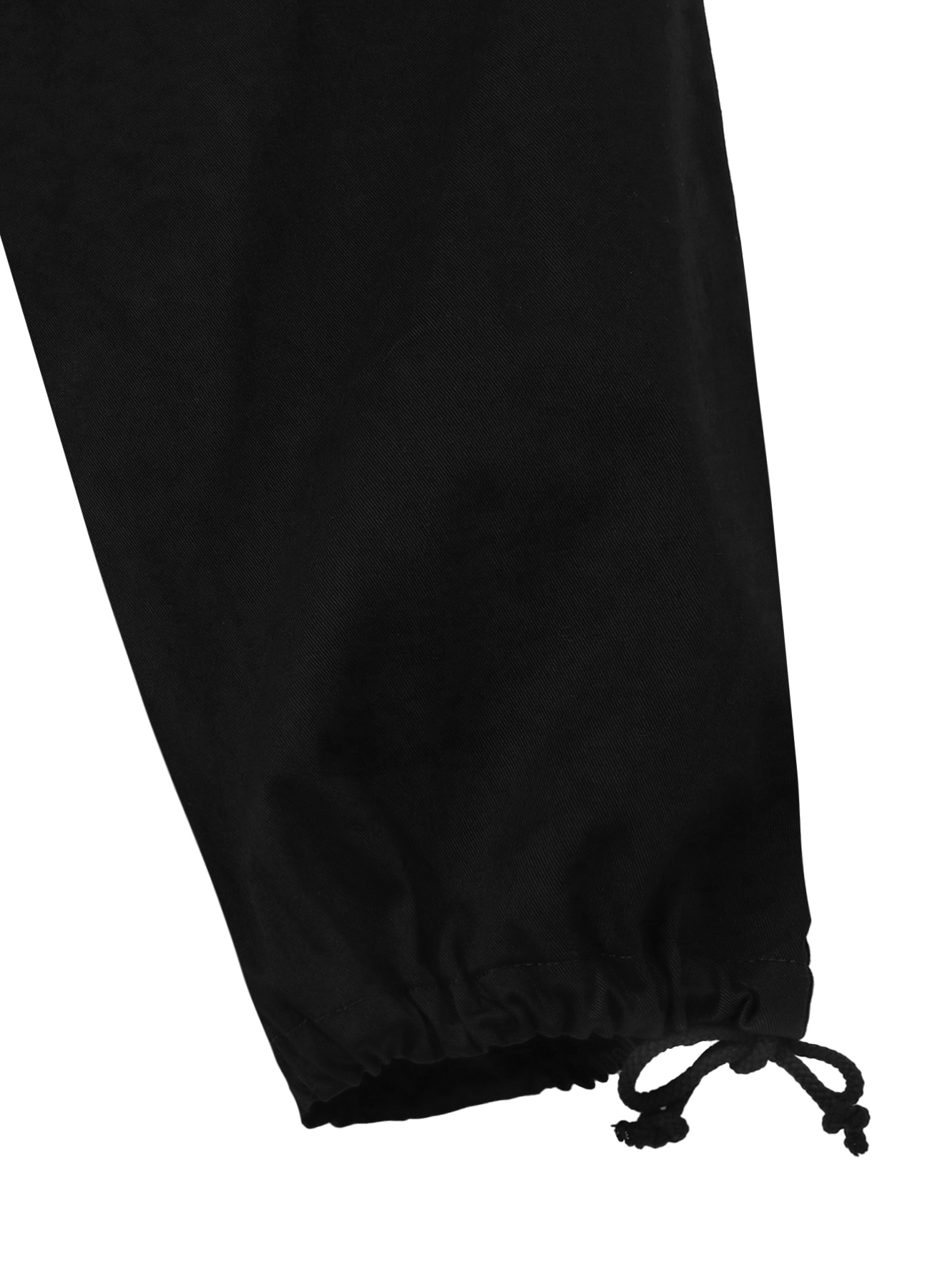 Cotton Chino Cargo Pants (Black)(FREE SIZE black): YOHJI