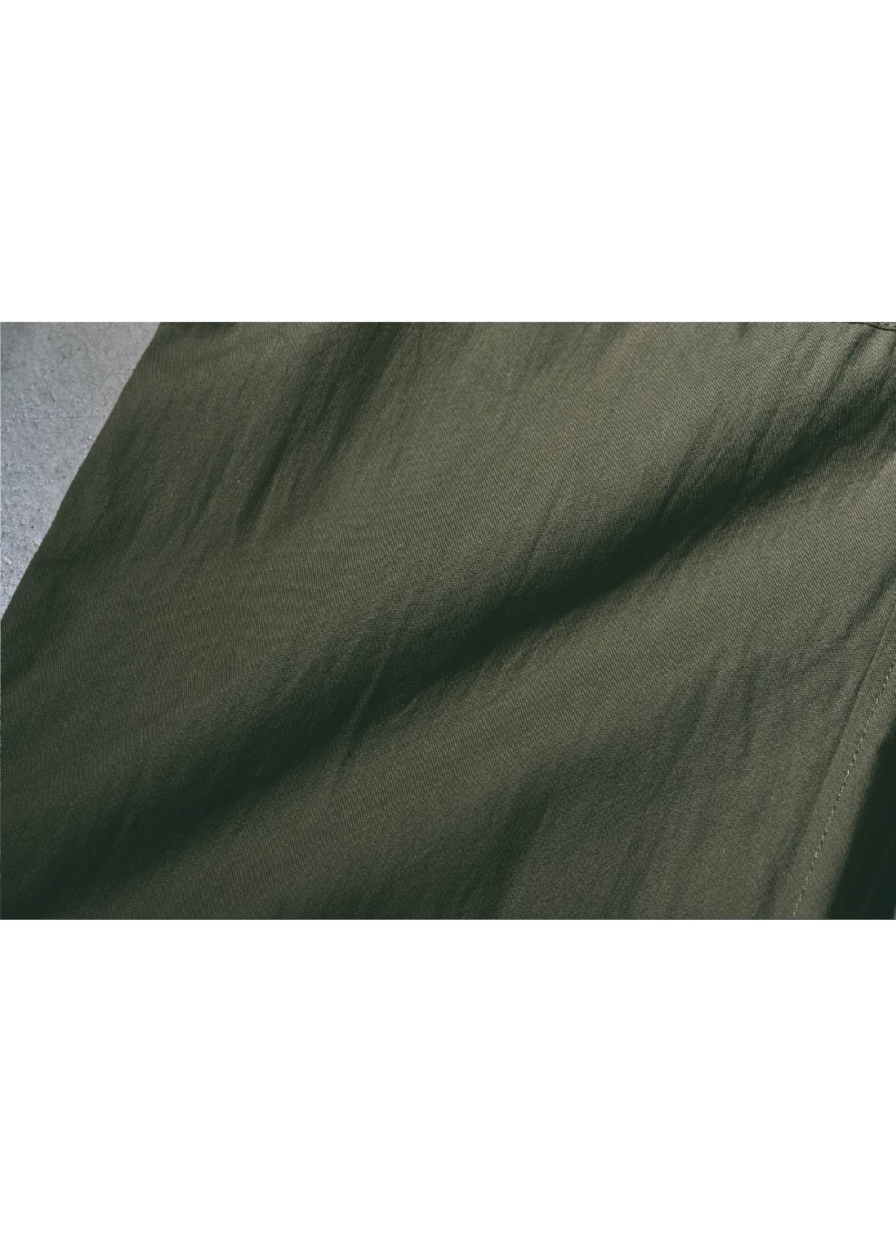 Cotton Chino Cargo Pants (Khaki)_6