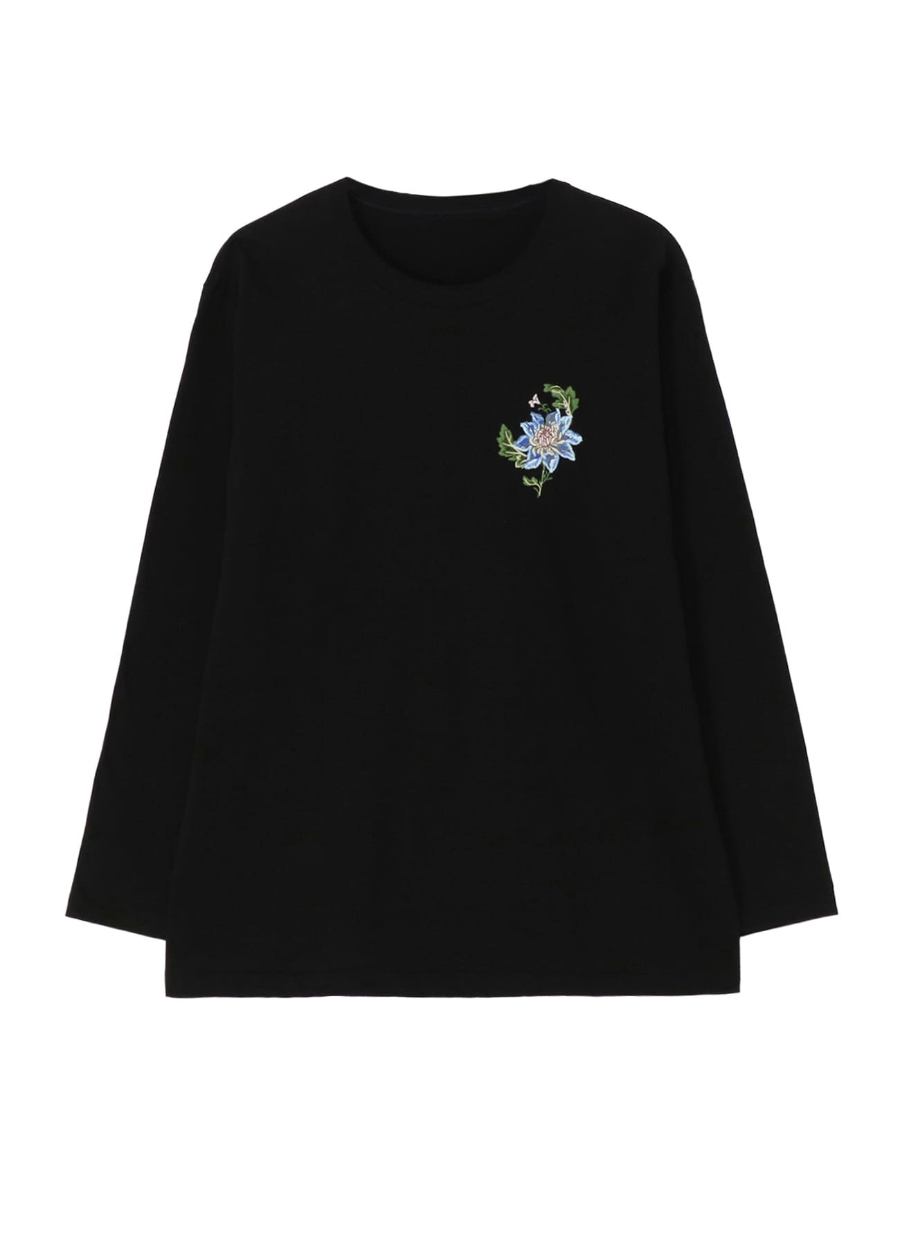 Embroidery Long Sleeve T-shirt(Queen of the Night)