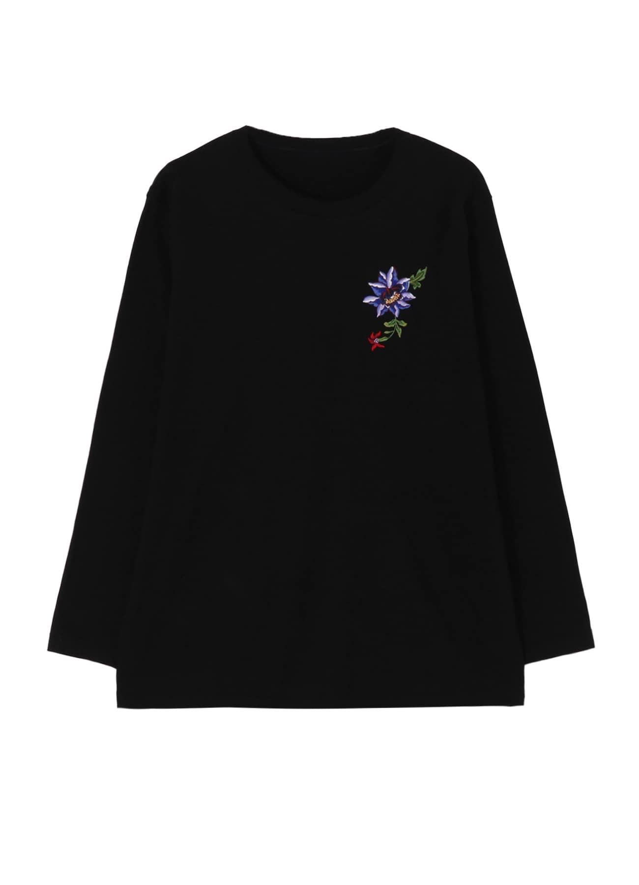 Embroidery Long Sleeve T-shirt(Balloon Flower)