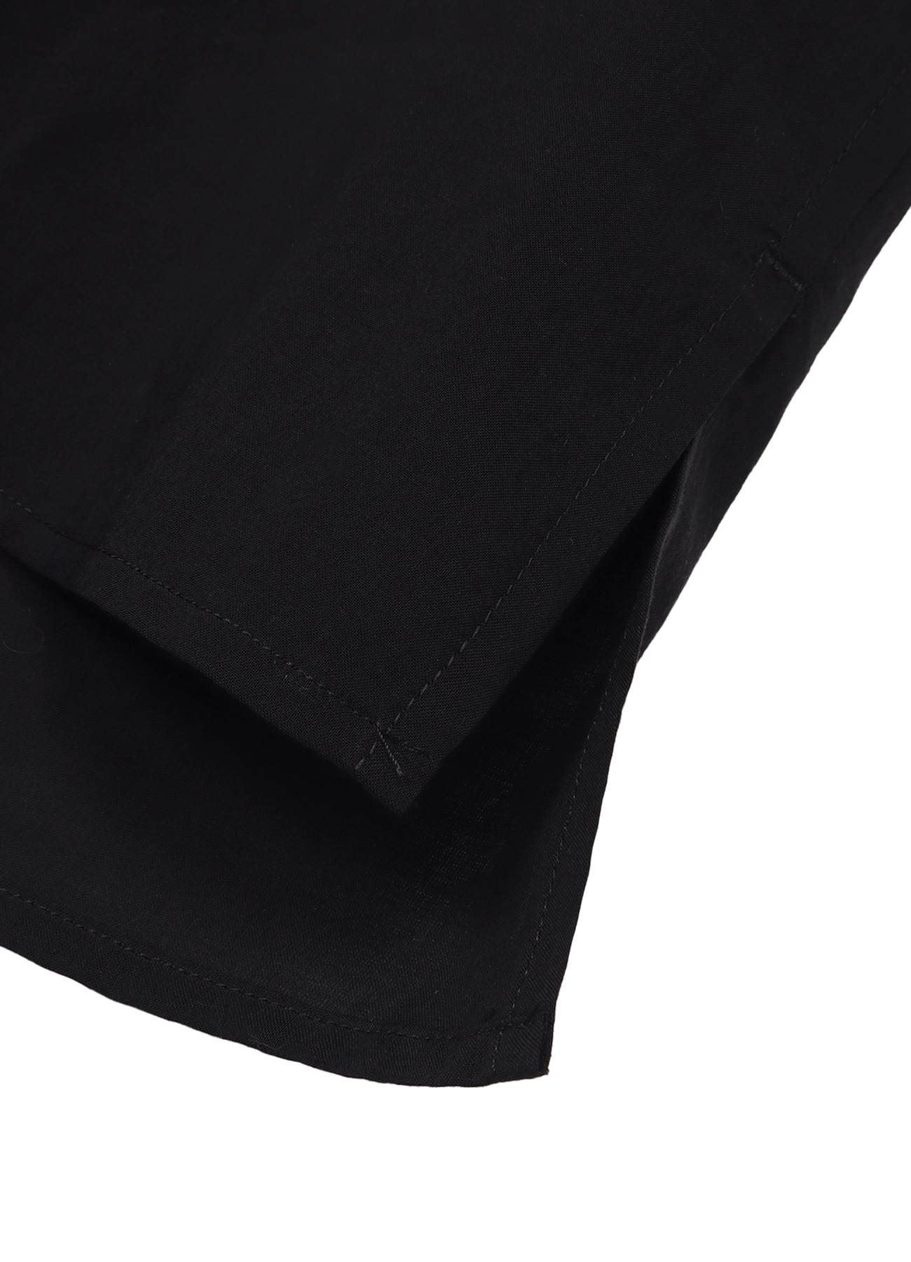Ganesh Regular Collar Shirt(M Black): YOHJI YAMAMOTO