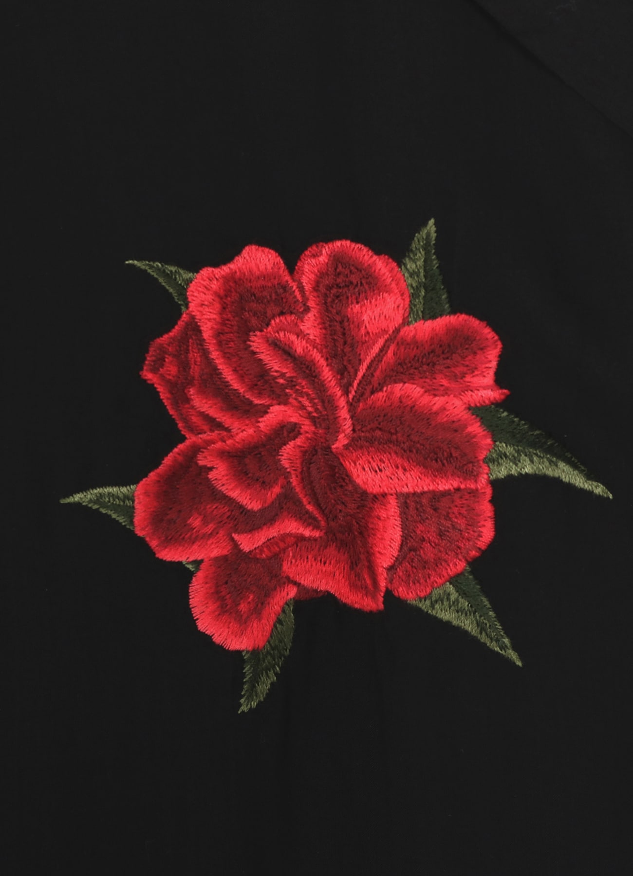 Embroidery Short Sleeve Shirt(Camellia)_6