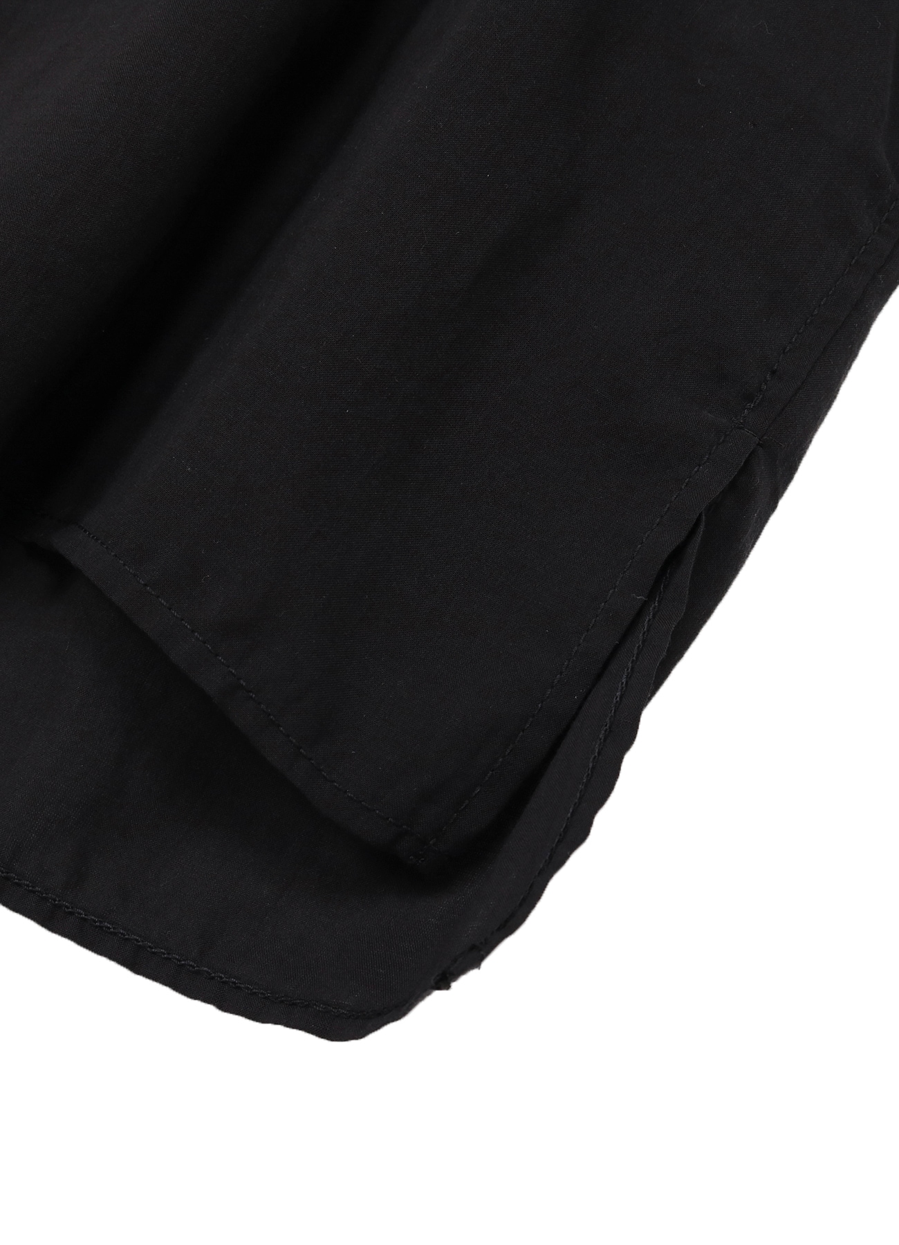 【ヨウジヤマモト】Embroidery Short Sleeve Shirt Embroidery Short Sleeve Shirt(Tulip)(FREE SIZE Black): YOHJI
