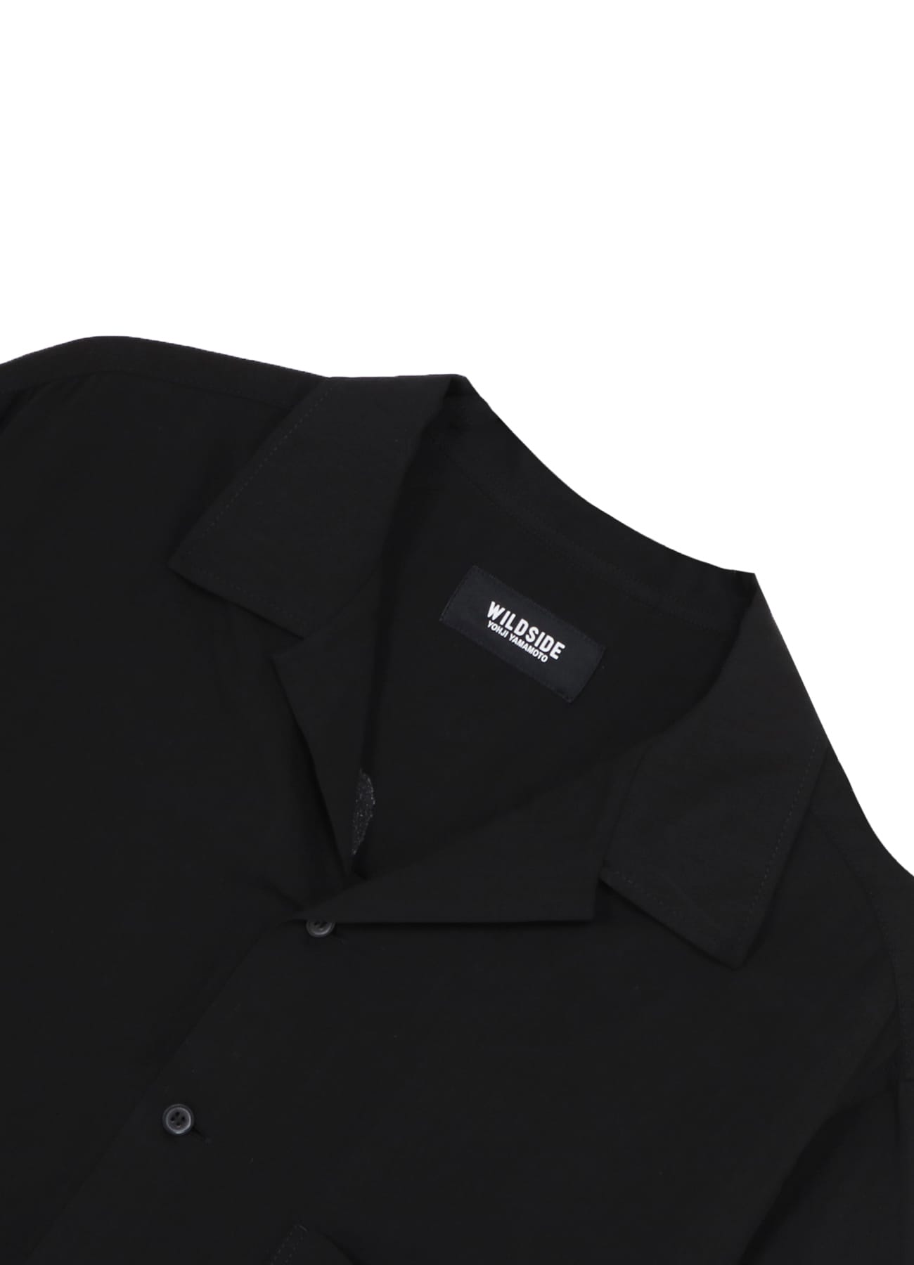 Embroidery Short Sleeve Shirt(Vietnam)(FREE SIZE Black