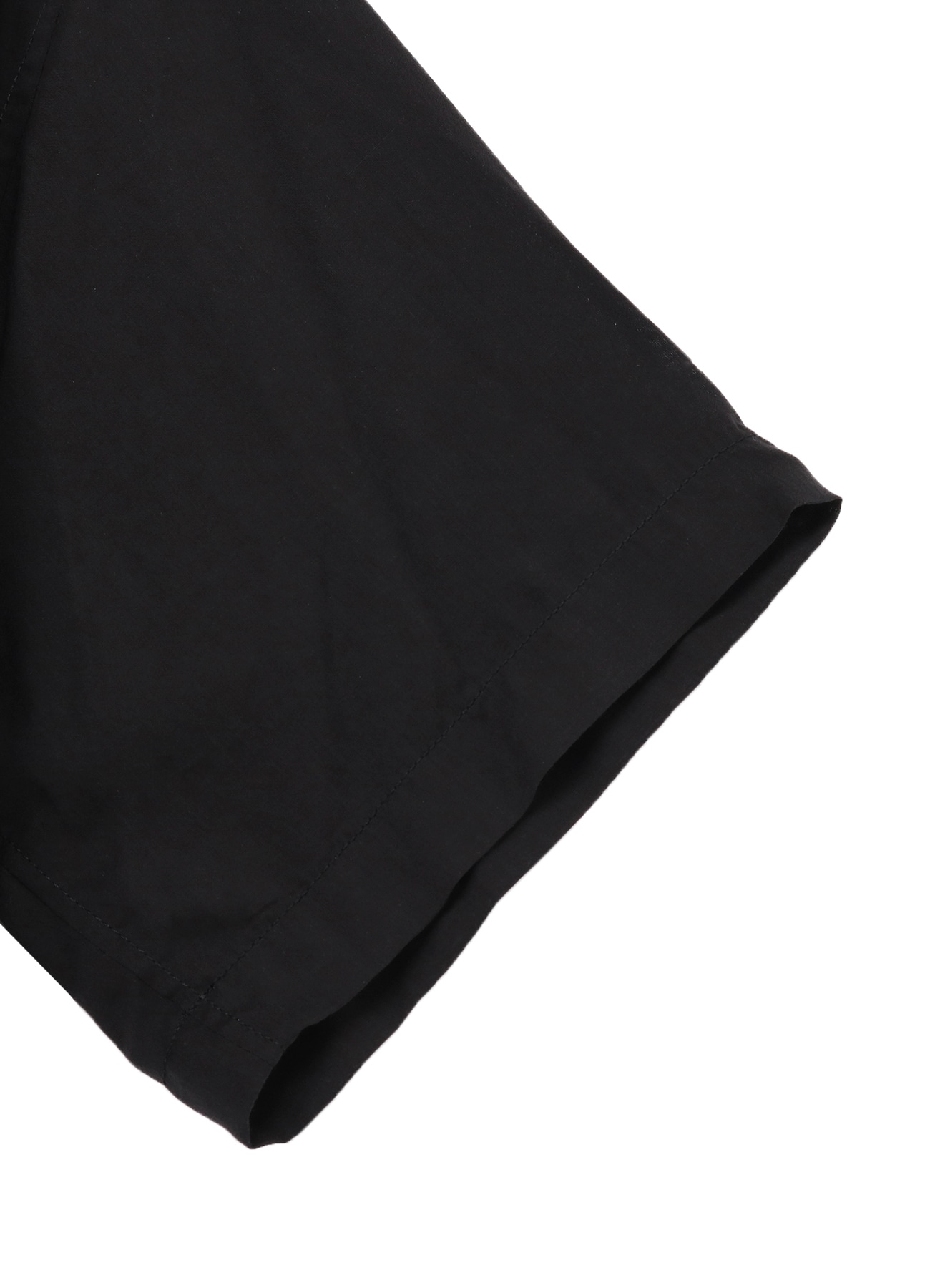 Embroidery Short Sleeve Shirt(Vietnam)(FREE SIZE Black