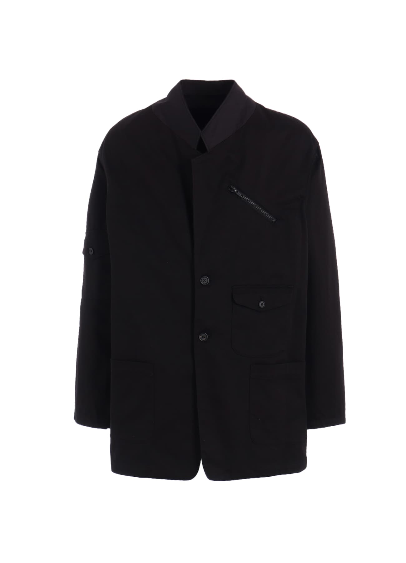 4/30 12:00 Release】Cotton Weapon Big Jacket(M Black): YOHJI 4/30 12:00 Release】Cotton Weapon Big Jacket(M Black): YOHJI