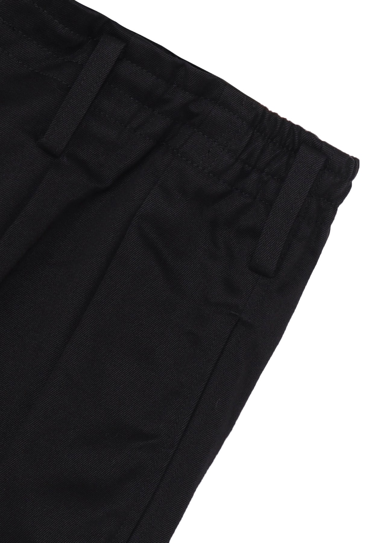 Cotton Chino Rib Pants(FREE SIZE Black): YOHJI YAMAMOTO
