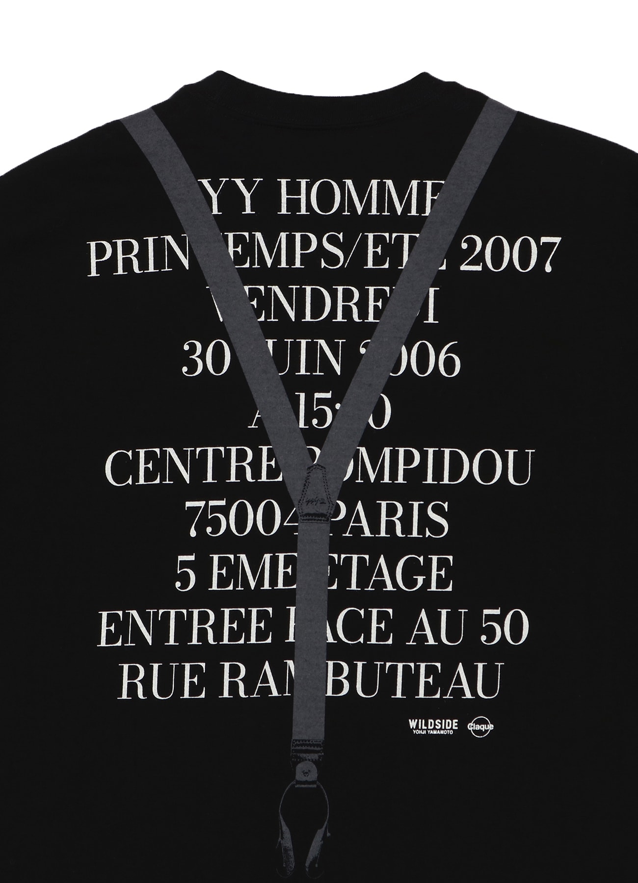 Yohji Yamamoto POUR HOMME  INVITATION T-Shirt（2007SS）_7