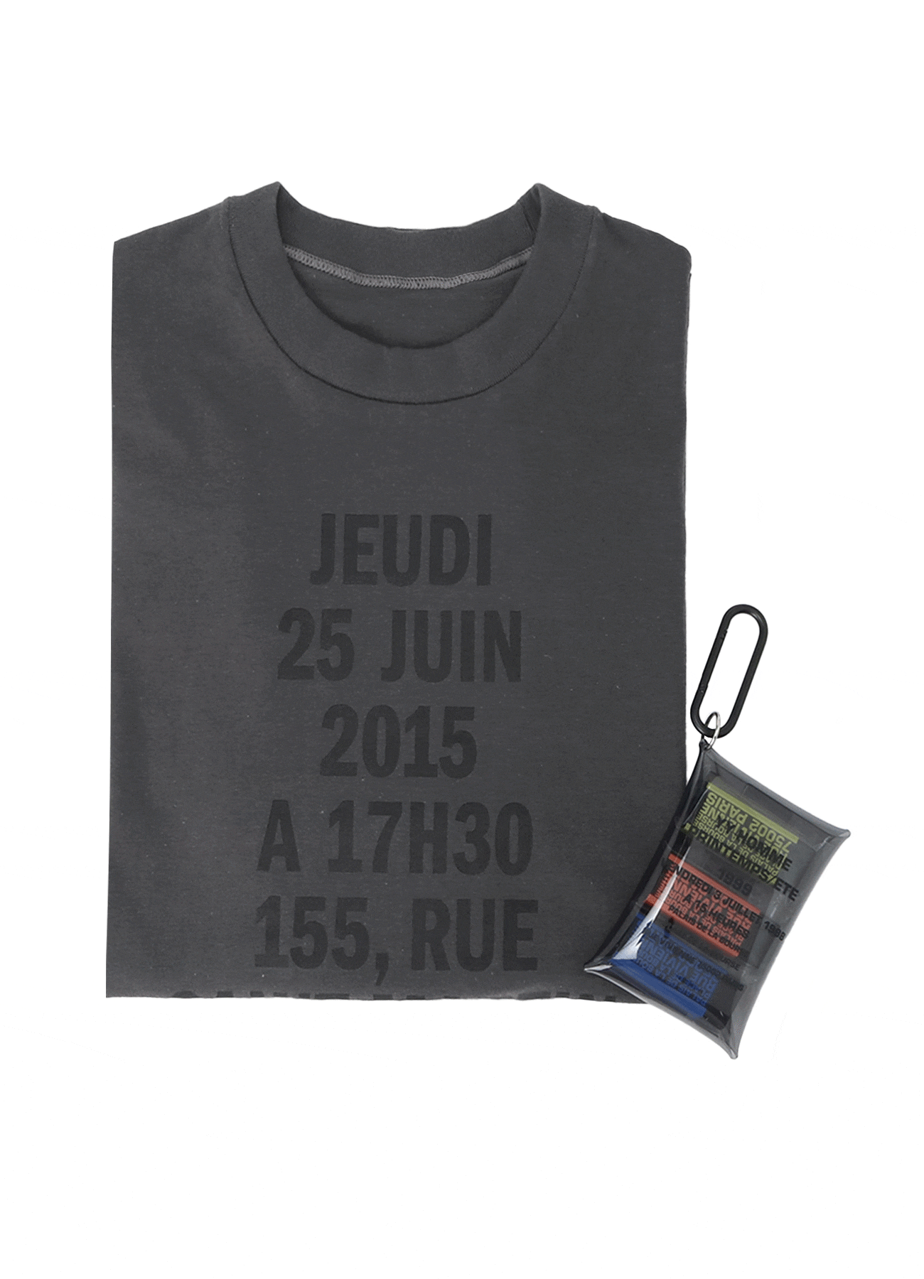 Yohji Yamamoto POUR HOMME  INVITATION T-Shirt（2016SS）