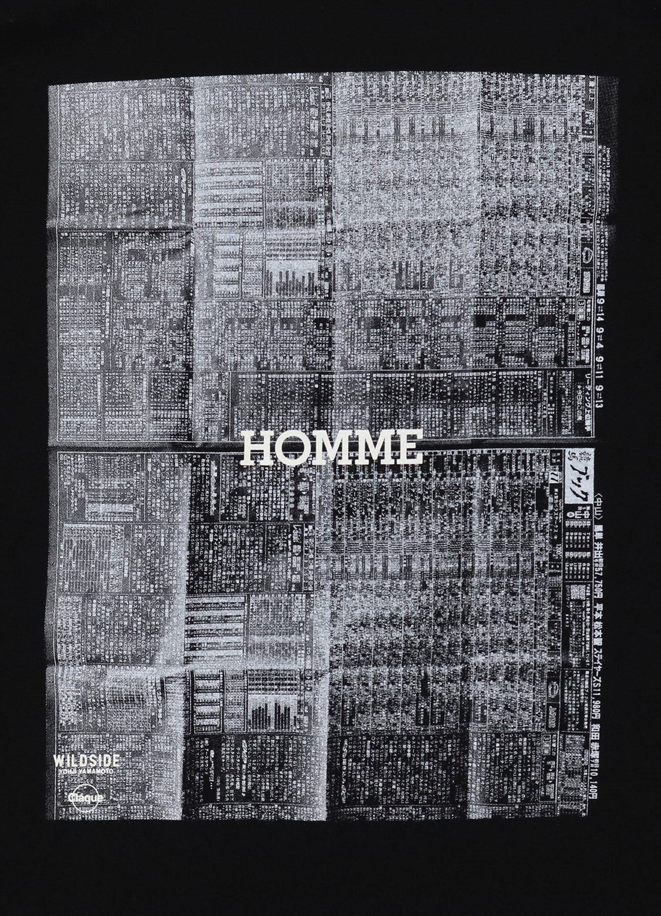 Yohji Yamamoto POUR HOMME INVITATION T-Shirt（2012-13AW）(M