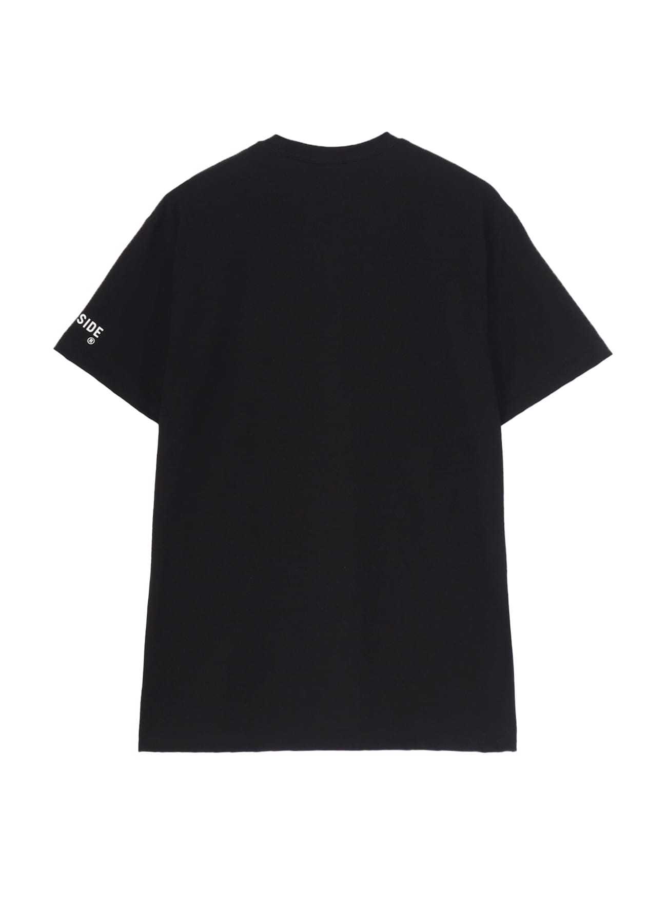 Red Circle Flower T-shirt(M Black): YOHJI YAMAMOTO｜WILDSIDE