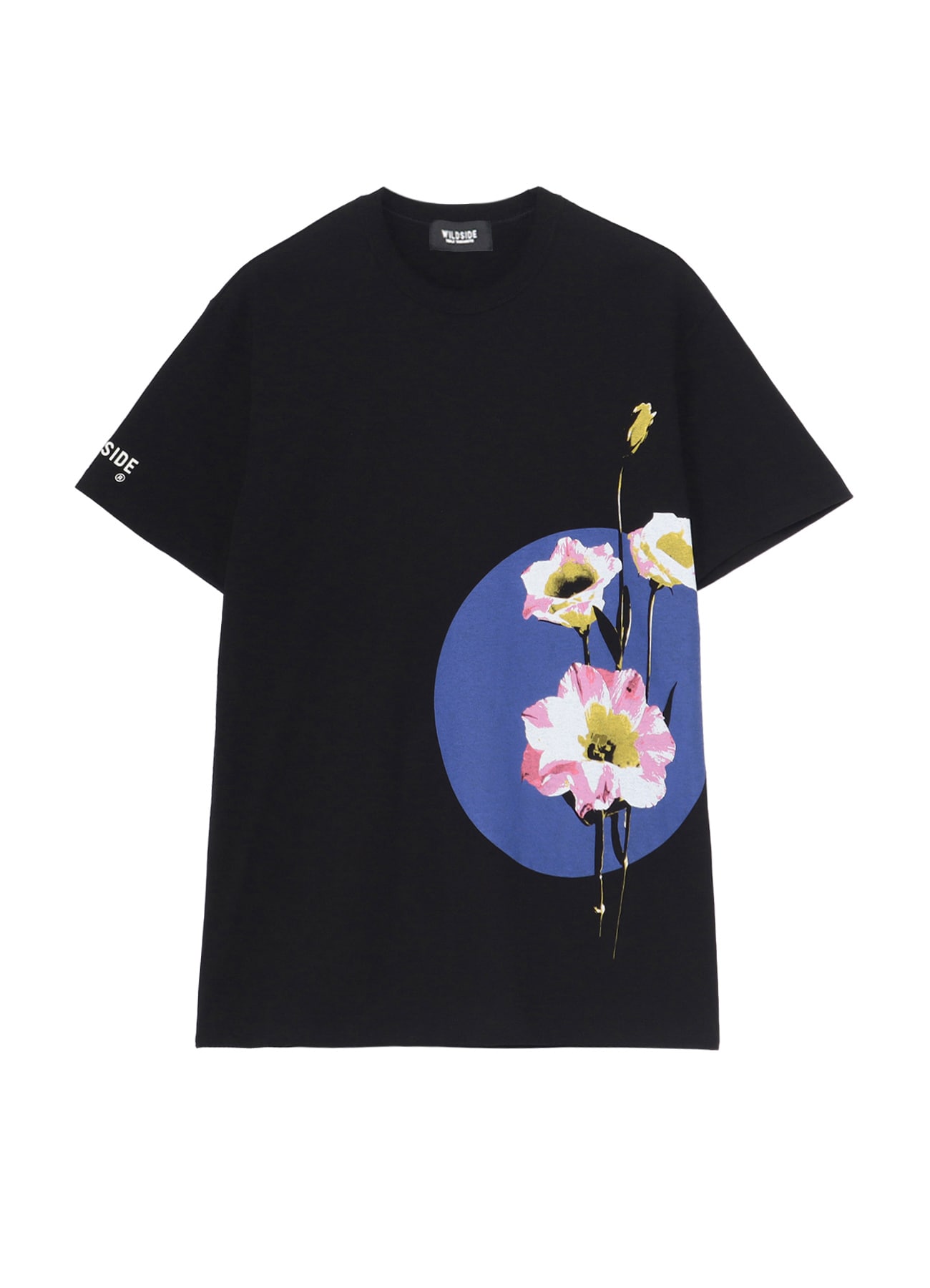 【6/25 12:00 release】Blue Circle Flower T-Shirt