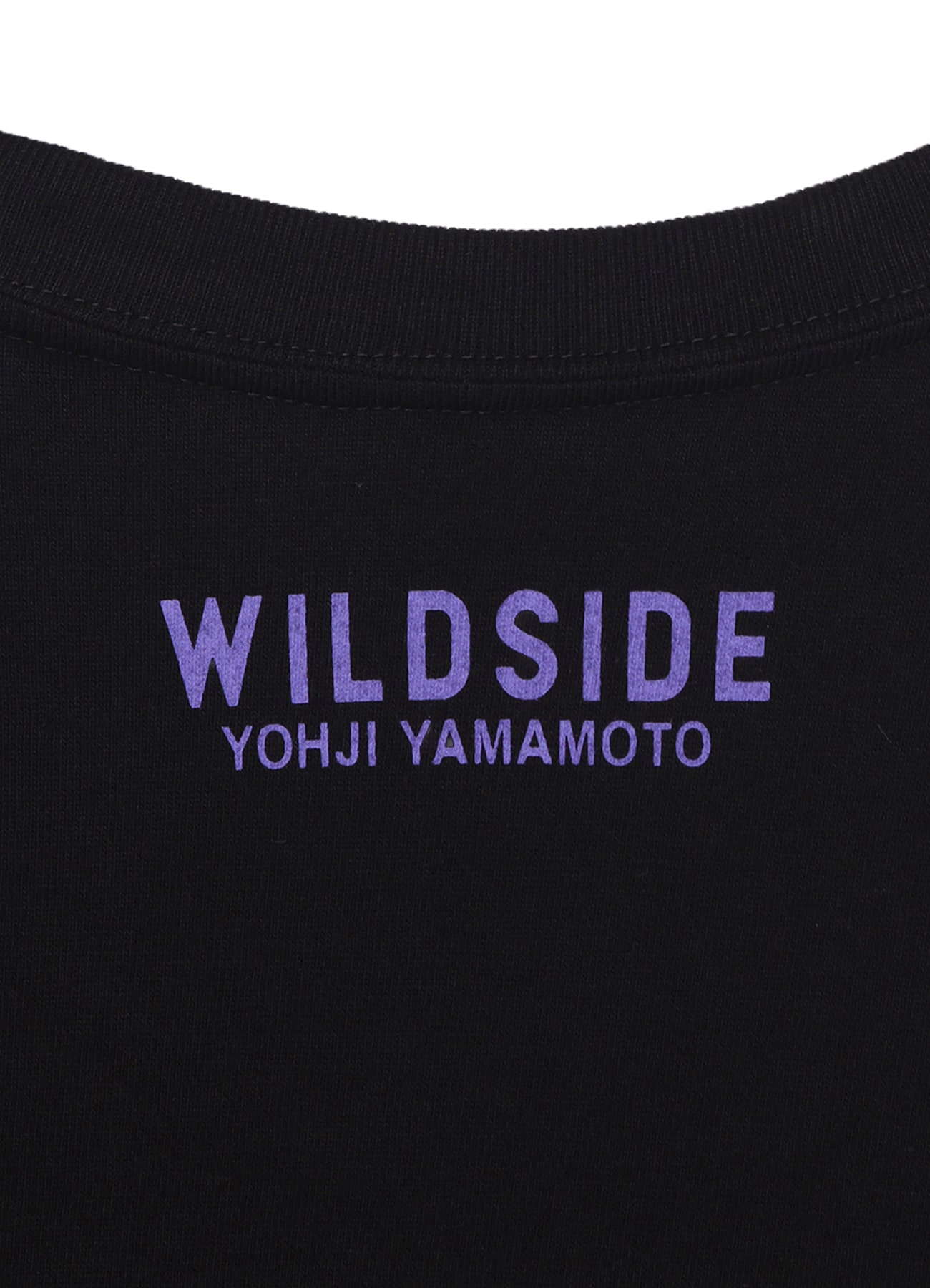 Blue Flower T-shirt(M Black): YOHJI YAMAMOTO｜WILDSIDE YOHJI