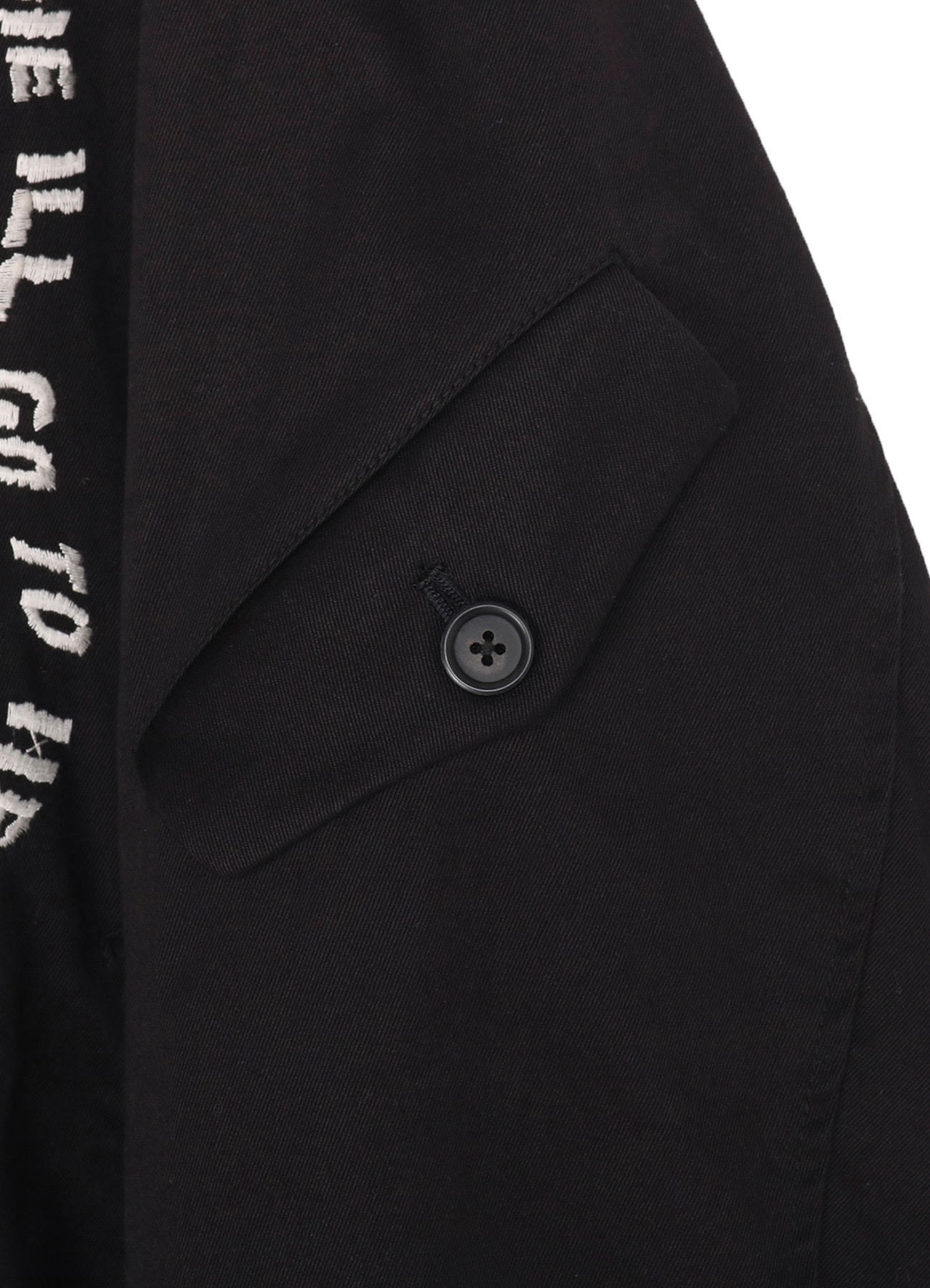 Cotton Chino Vietnam Jacket A(M Black): YOHJI YAMAMOTO