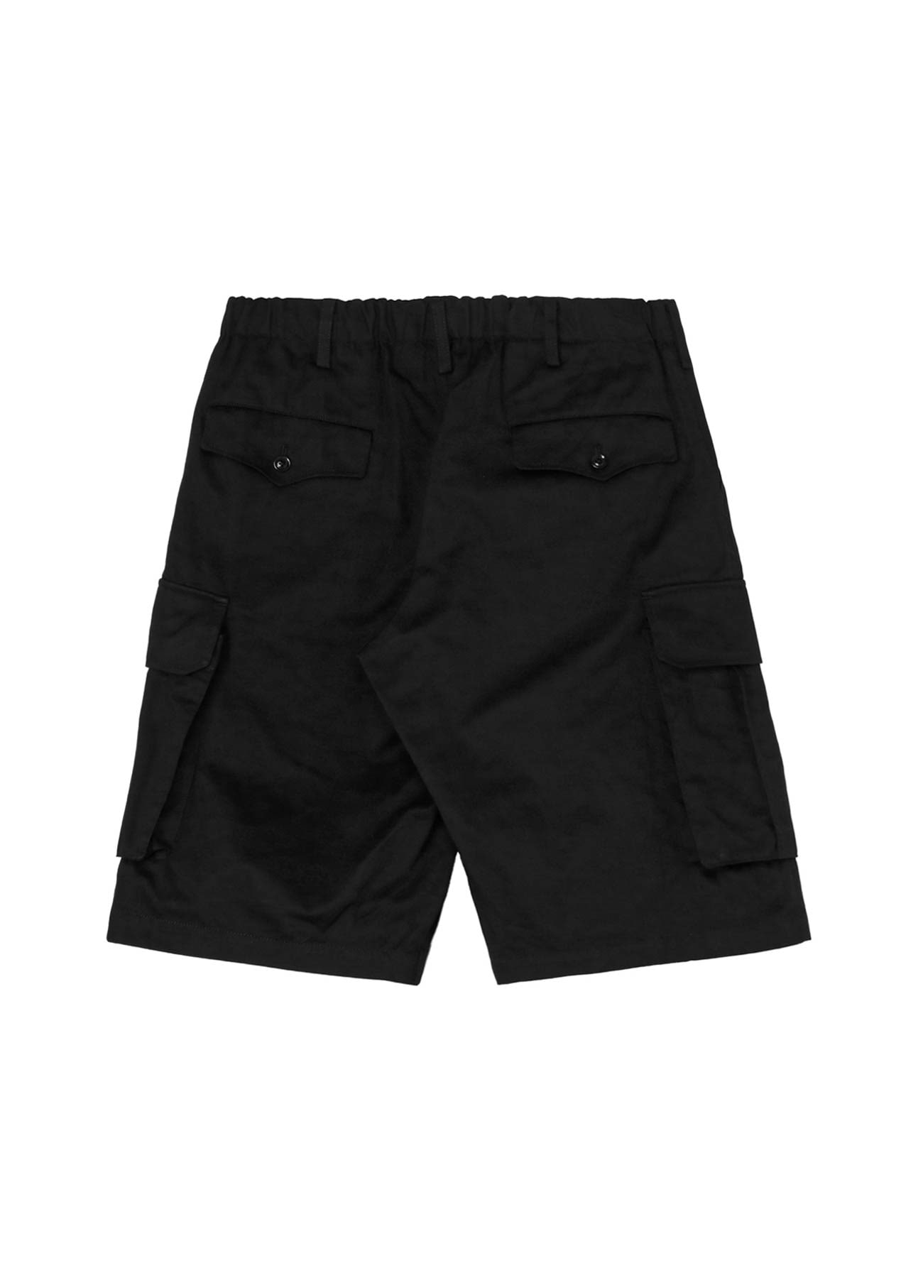 Short Cargo Pants (Black)(FREE SIZE Black): YOHJI YAMAMOTO｜WILDSIDE YOHJI  YAMAMOTO（ワイルドサイド）【公式通販】